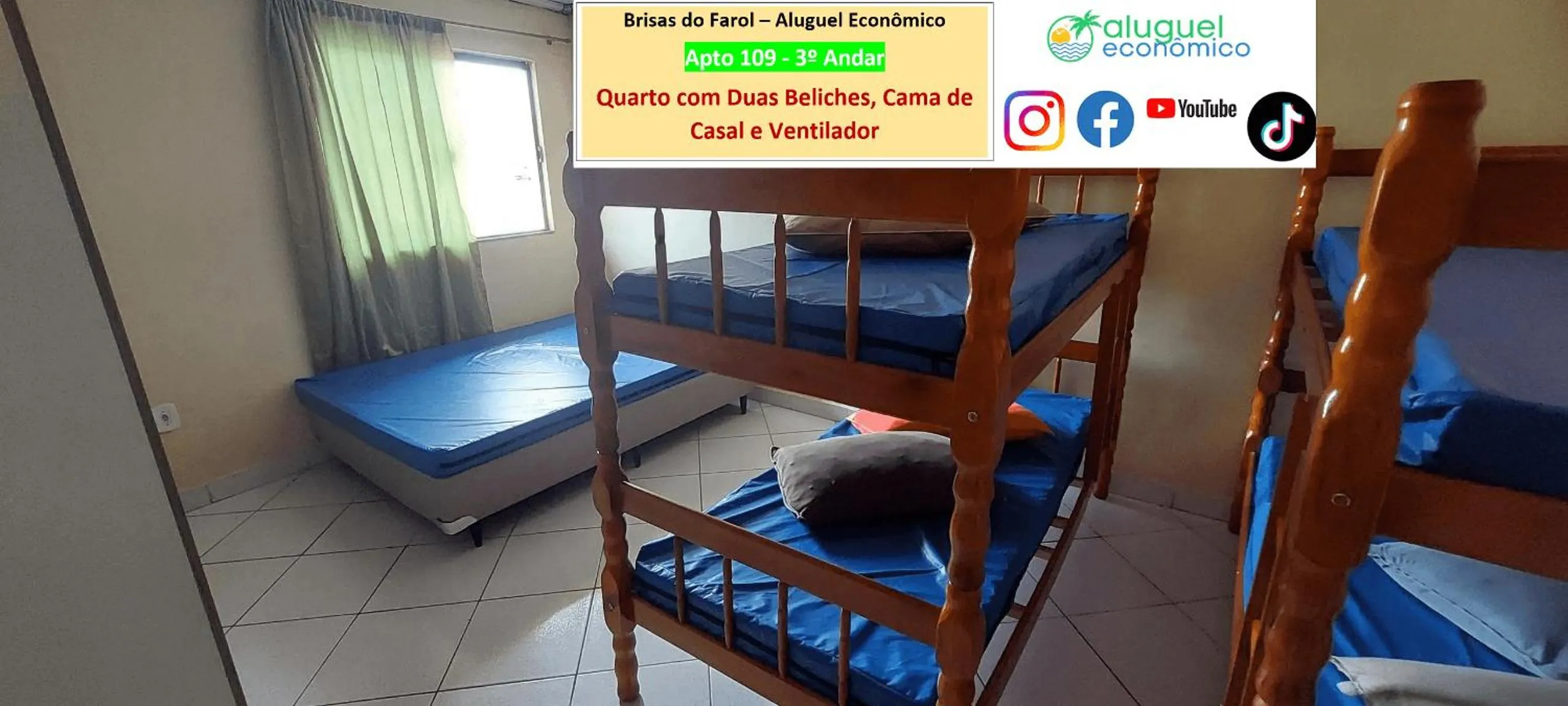 Bedroom, Bed in Arraial do Cabo - Brisas do Farol - Aluguel Econômico