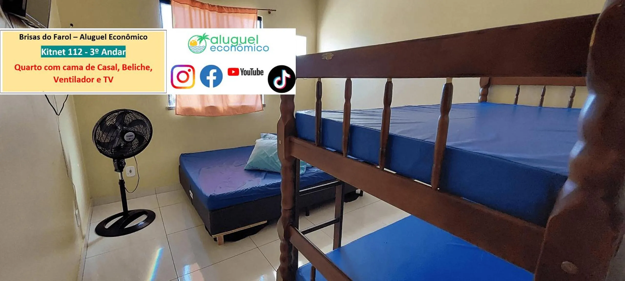 Bedroom, Bed in Arraial do Cabo - Brisas do Farol - Aluguel Econômico