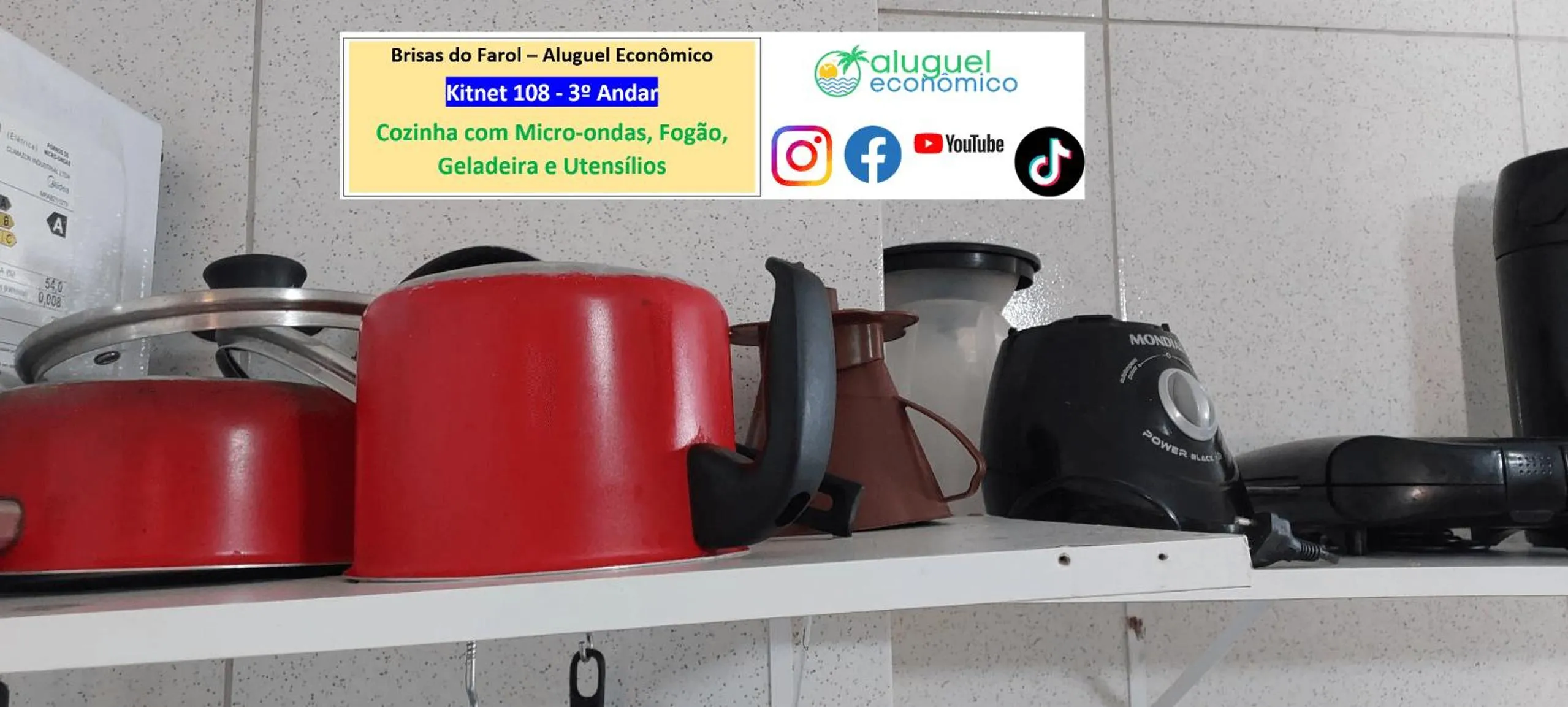 Kitchen or kitchenette in Arraial do Cabo - Brisas do Farol - Aluguel Econômico
