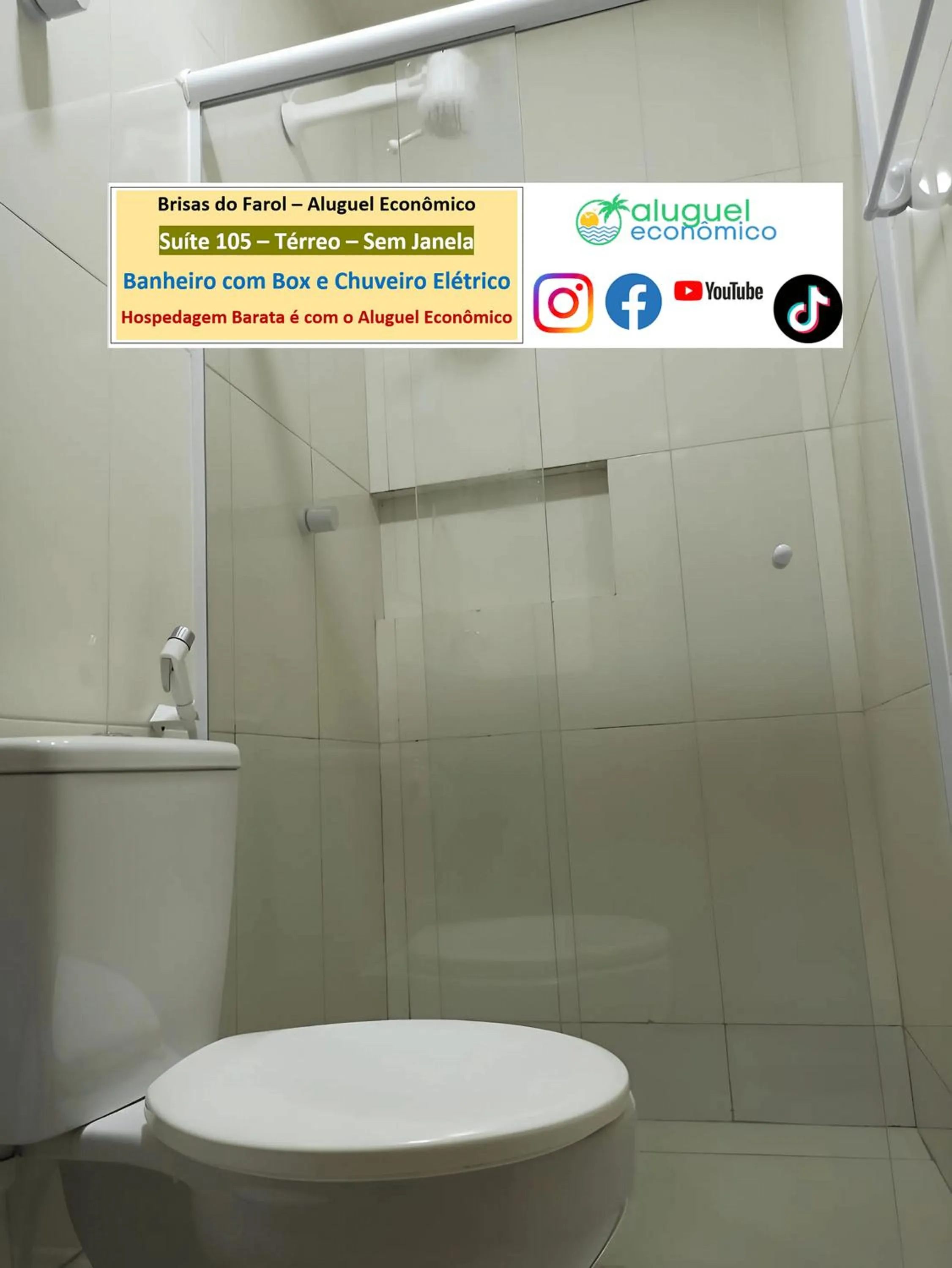 Toilet in Arraial do Cabo - Brisas do Farol - Aluguel Econômico