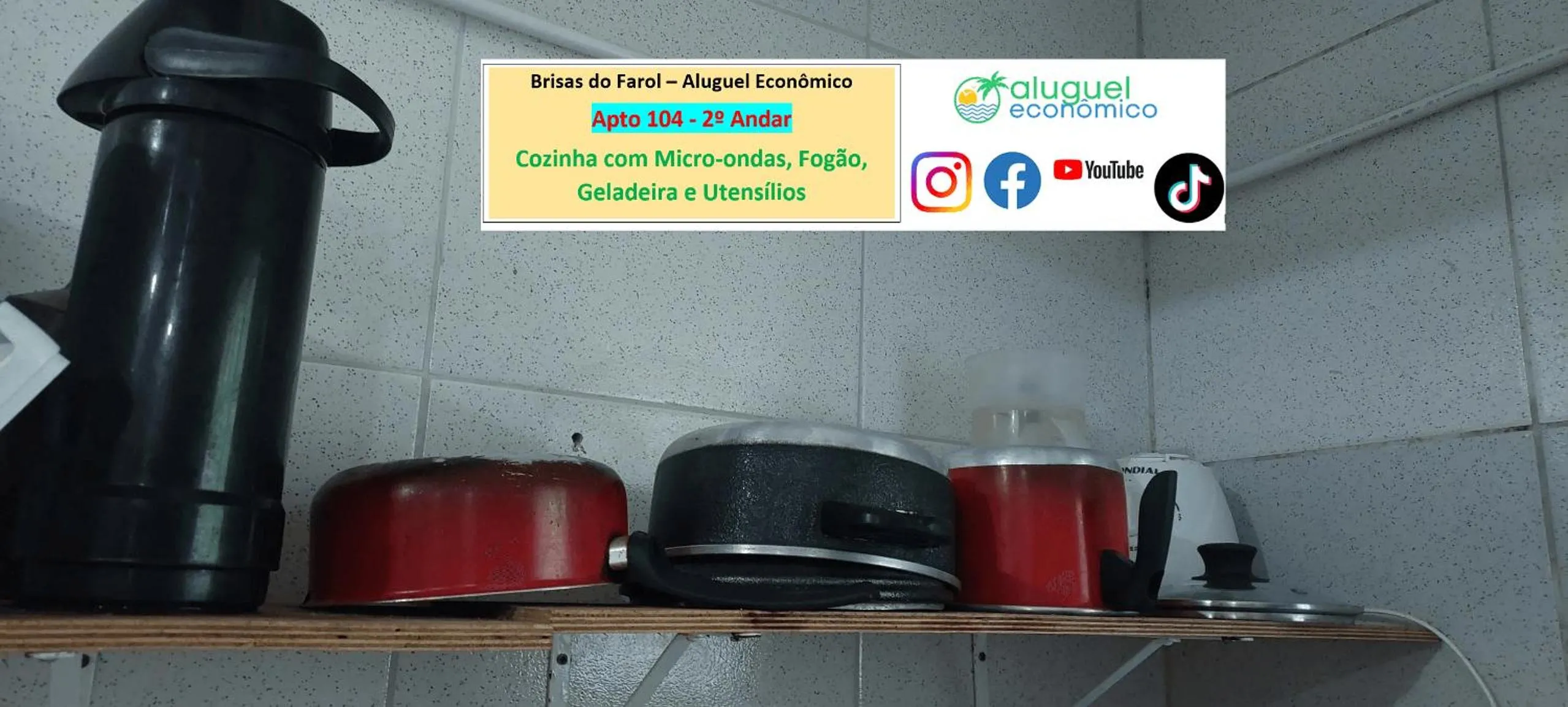 Kitchen or kitchenette in Arraial do Cabo - Brisas do Farol - Aluguel Econômico