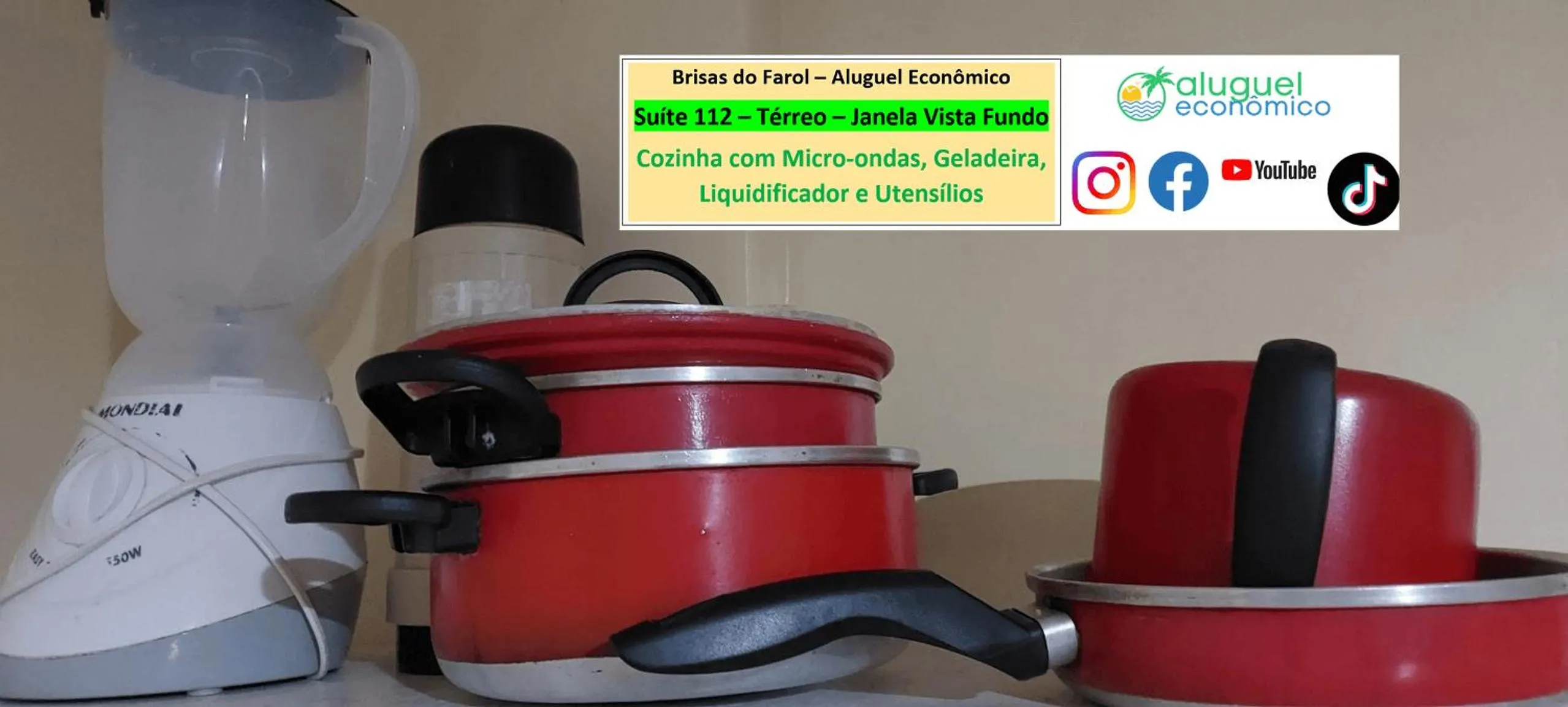 Kitchen or kitchenette in Arraial do Cabo - Brisas do Farol - Aluguel Econômico
