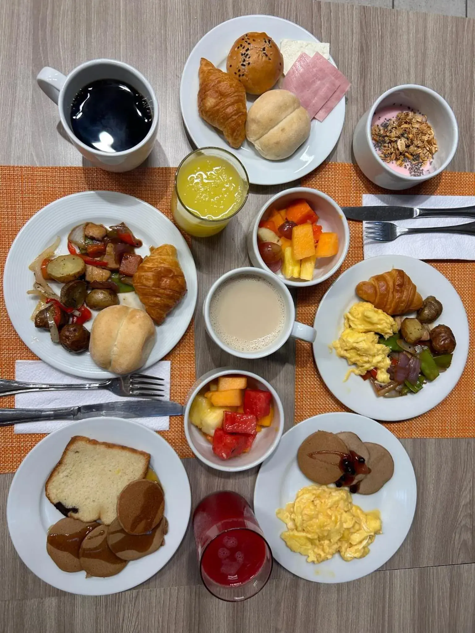 Buffet breakfast in Casa Andina Standard Benavides Buffet breakfast in Casa Andina Standard Benavides