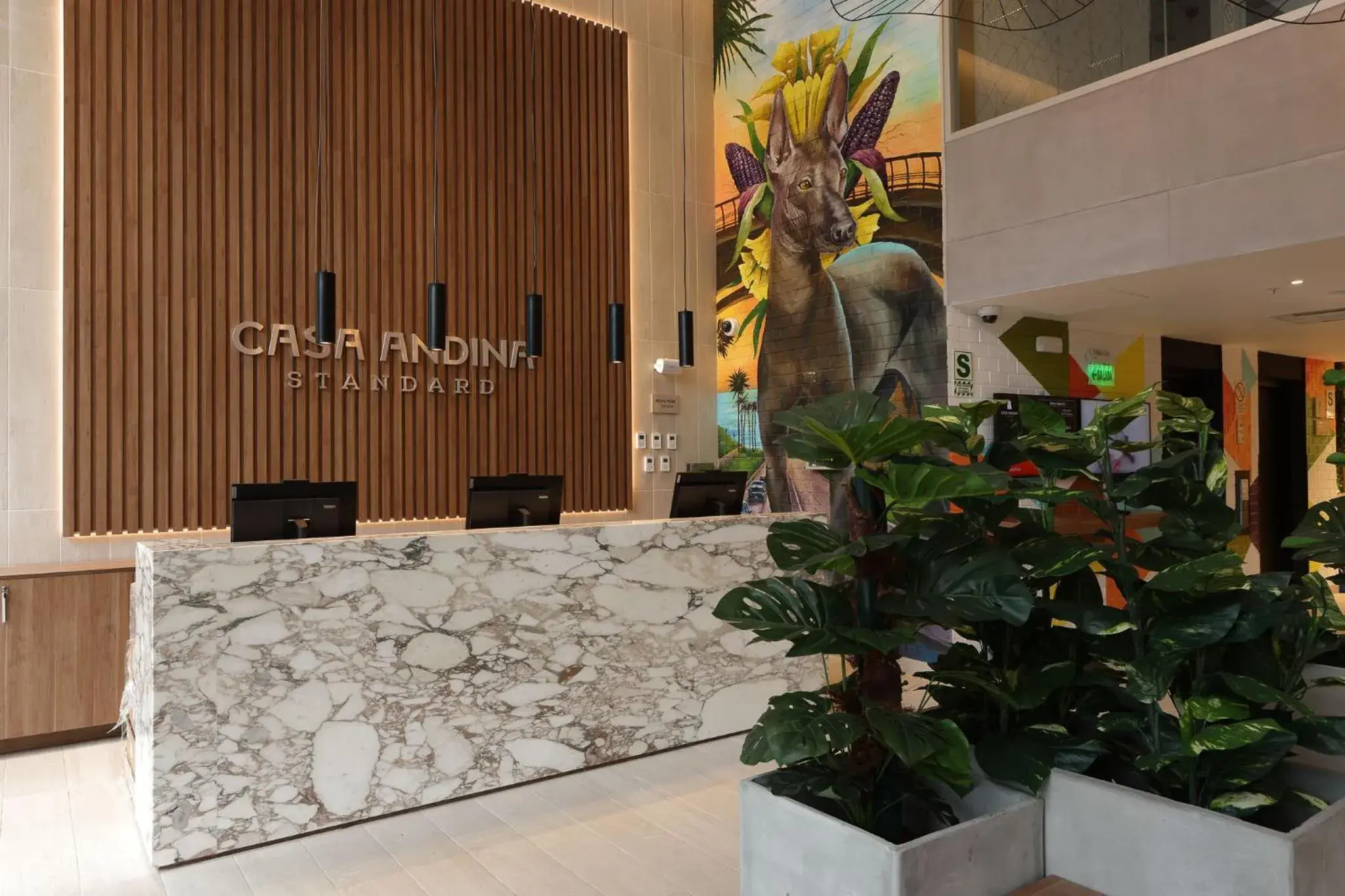 Lobby or reception in Casa Andina Standard Benavides Lobby or reception in Casa Andina Standard Benavides