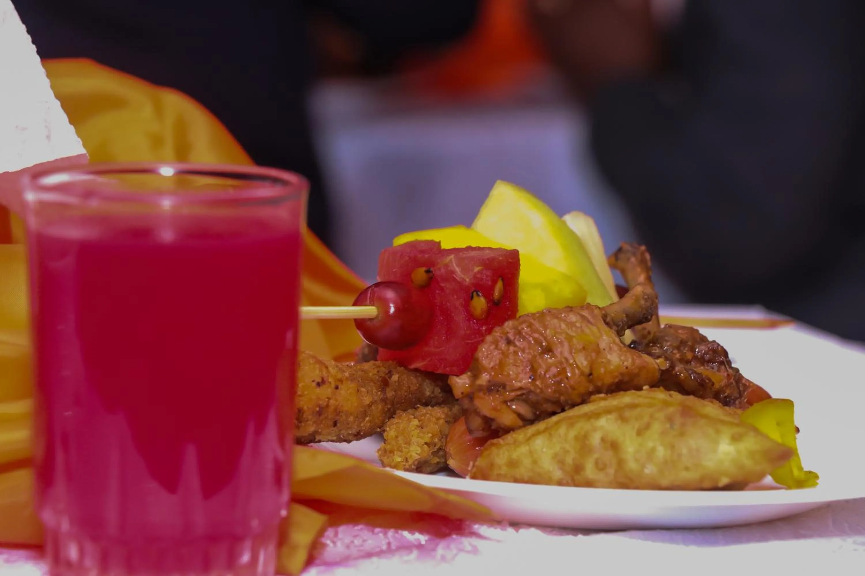 Food and drinks in Modern Space