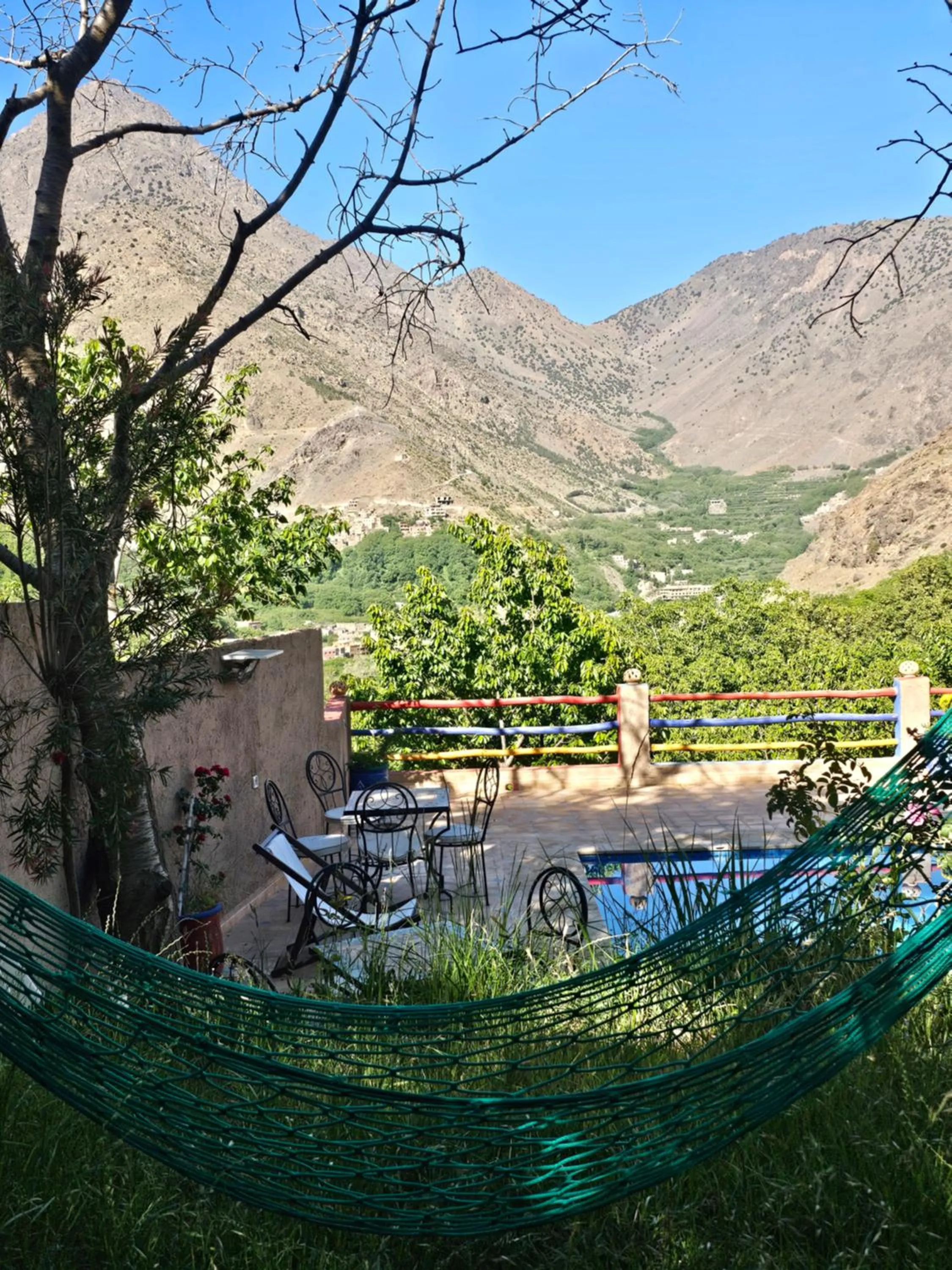 Mountain view in Jnane Karma