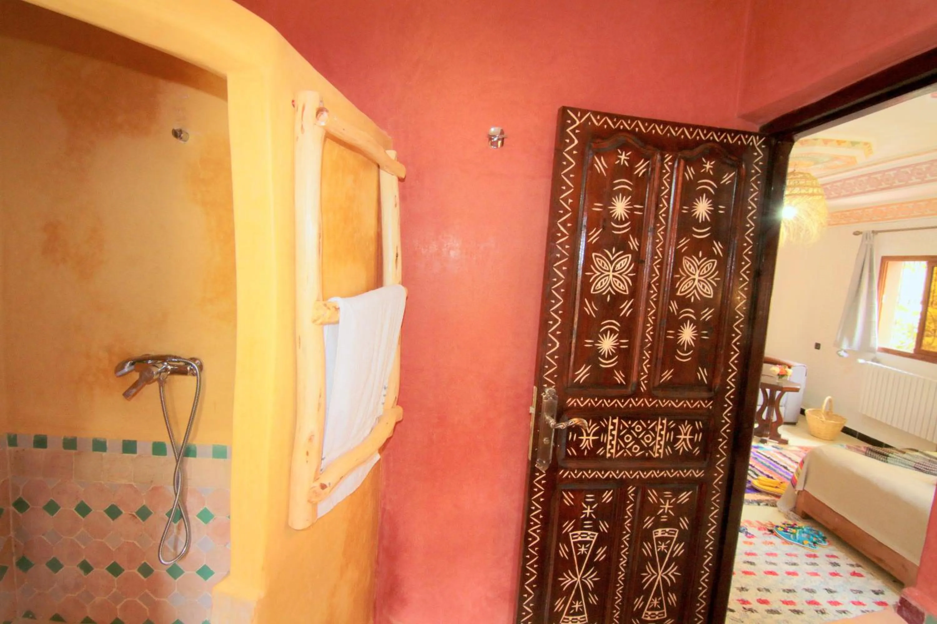 Bathroom, Bed in Jnane Karma