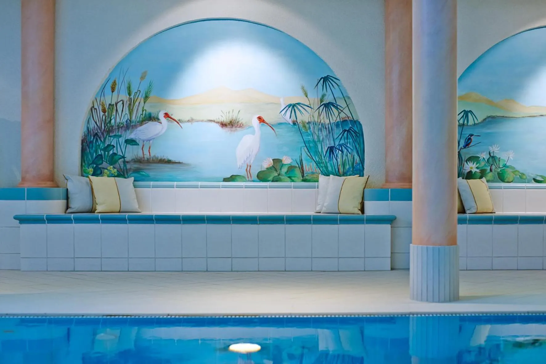 Swimming pool in Hotel Reppert