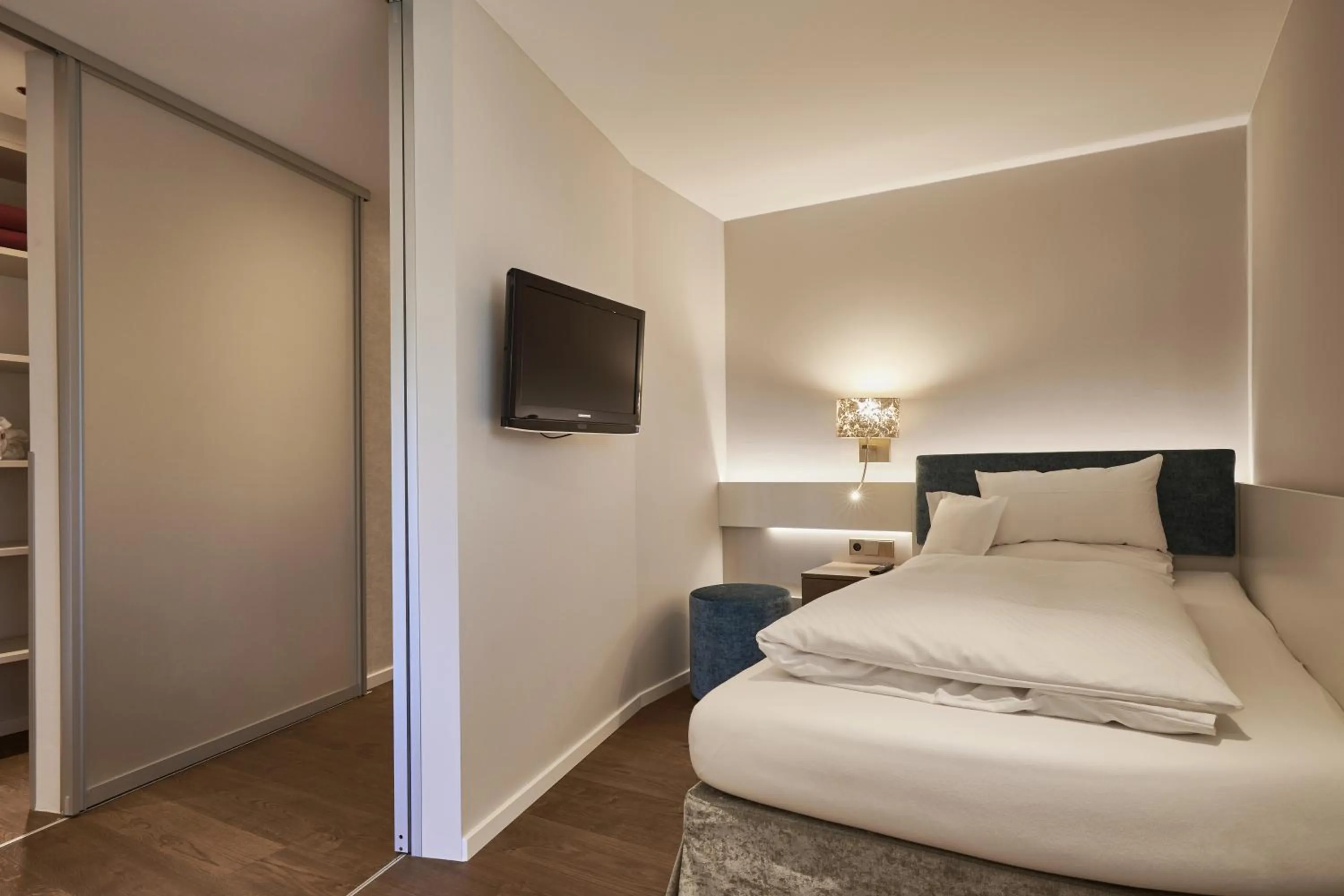 Bed in Hotel Reppert