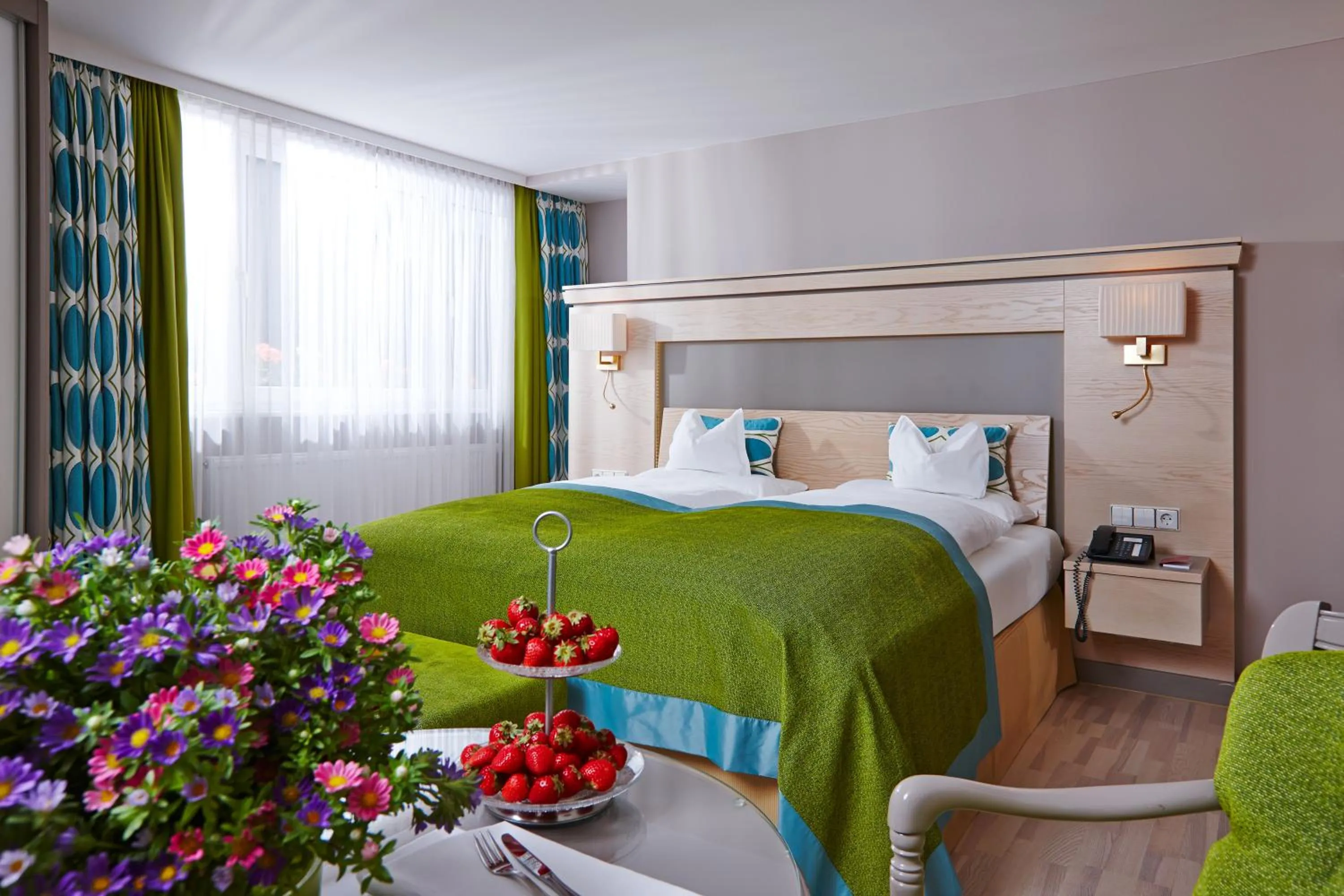 Bed in Hotel Reppert