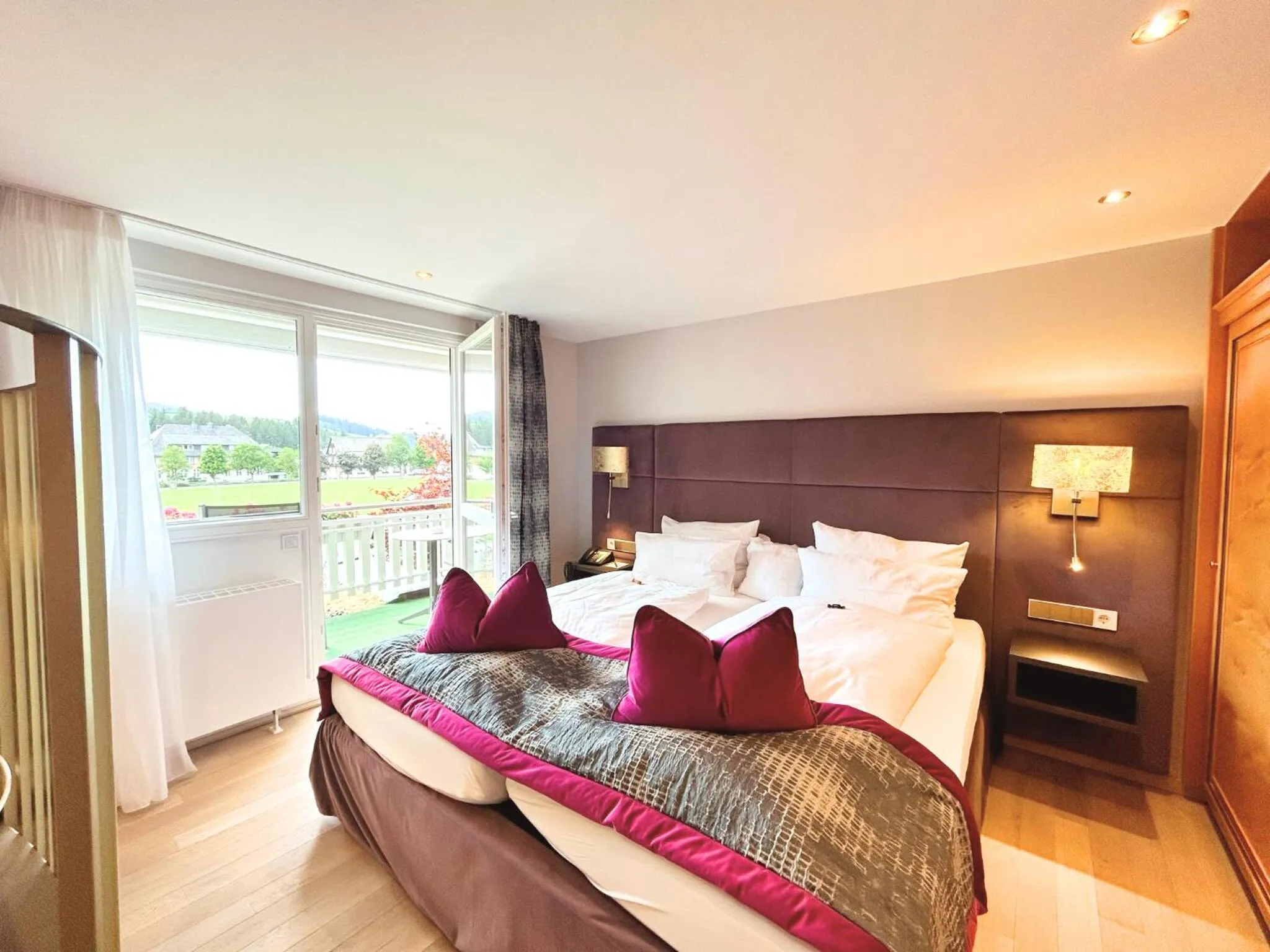 Bed in Hotel Reppert