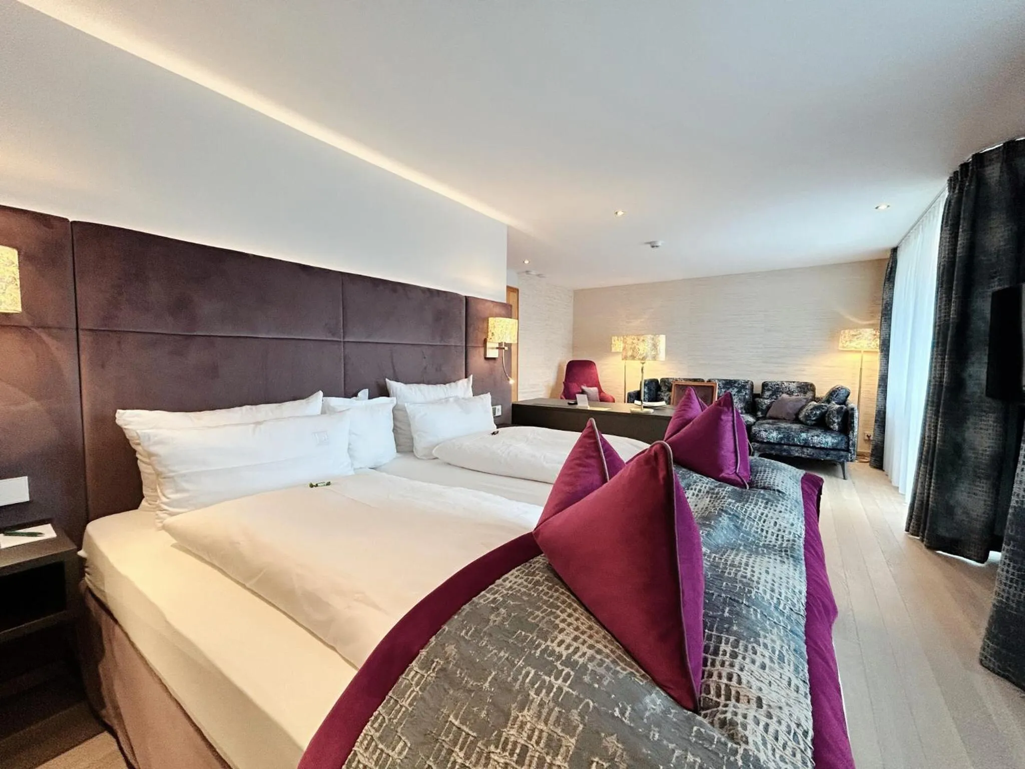 Bed in Hotel Reppert