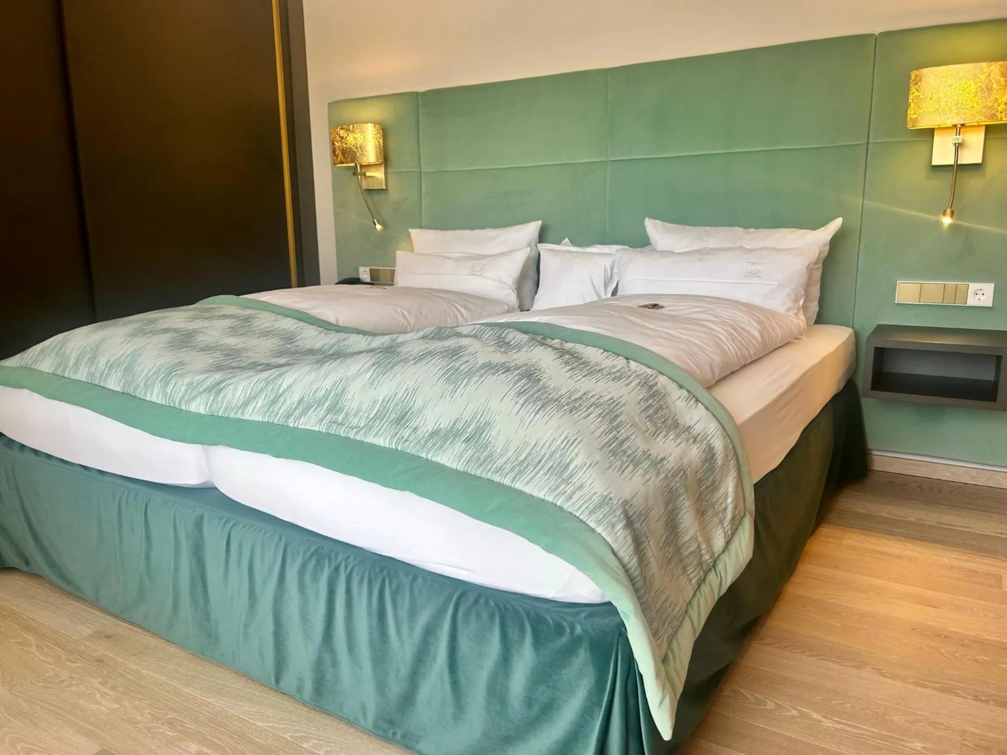 Bed in Hotel Reppert