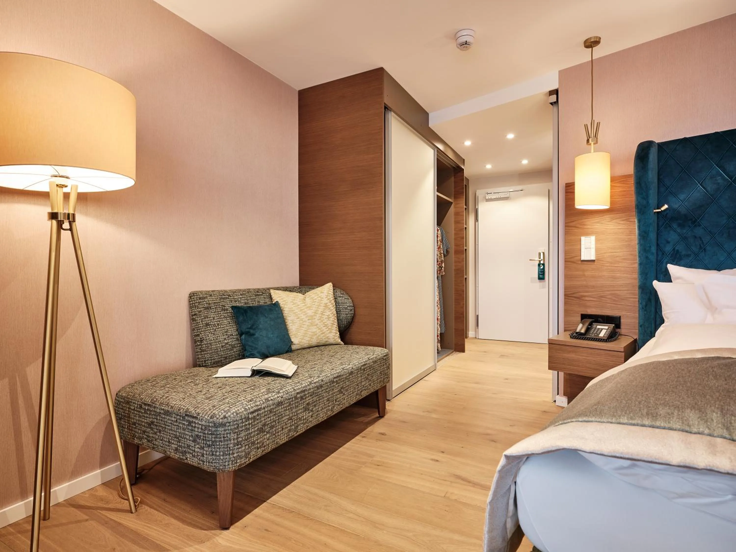 Bed in Hotel Reppert