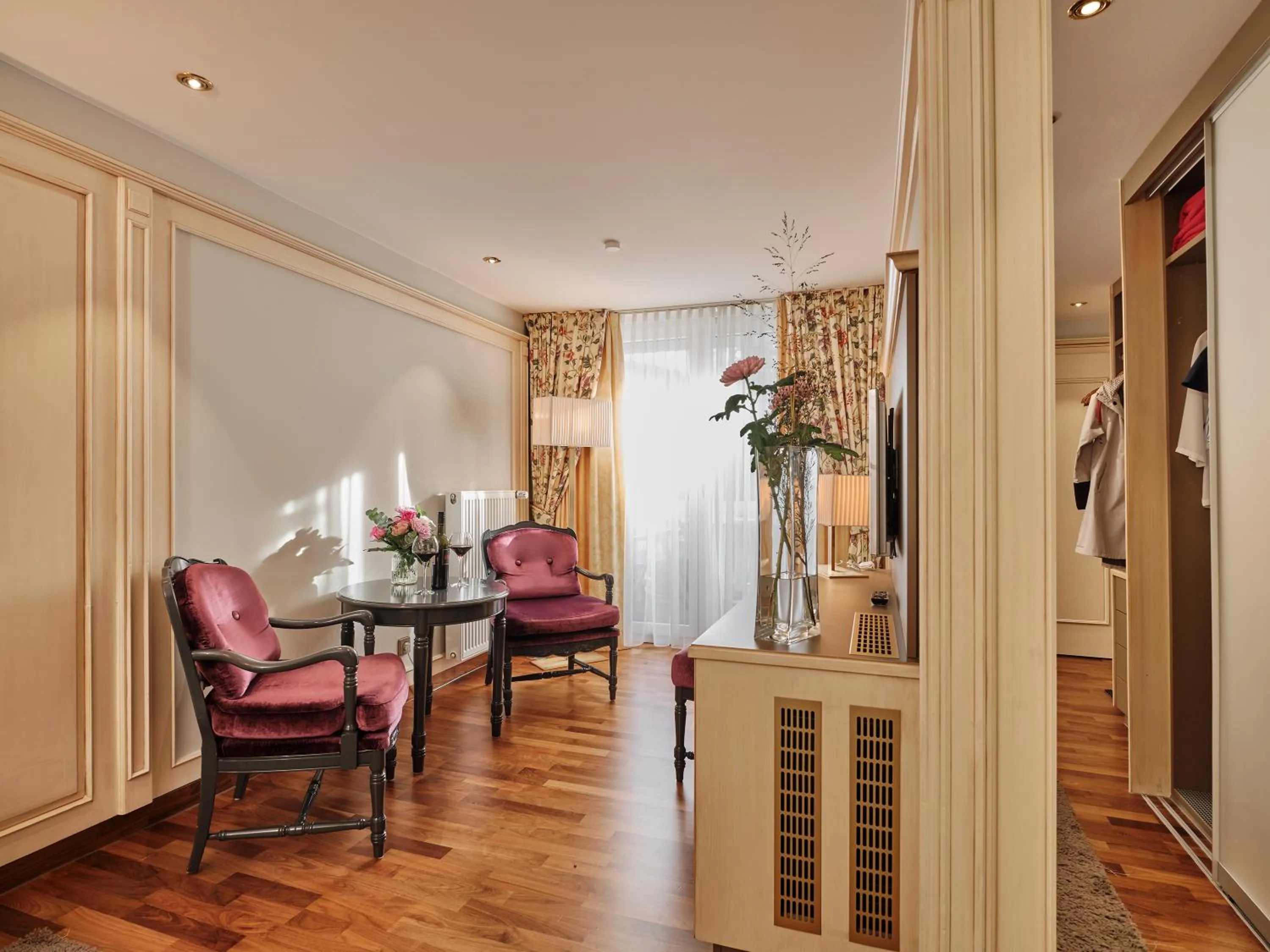 Seating area in Hotel Reppert