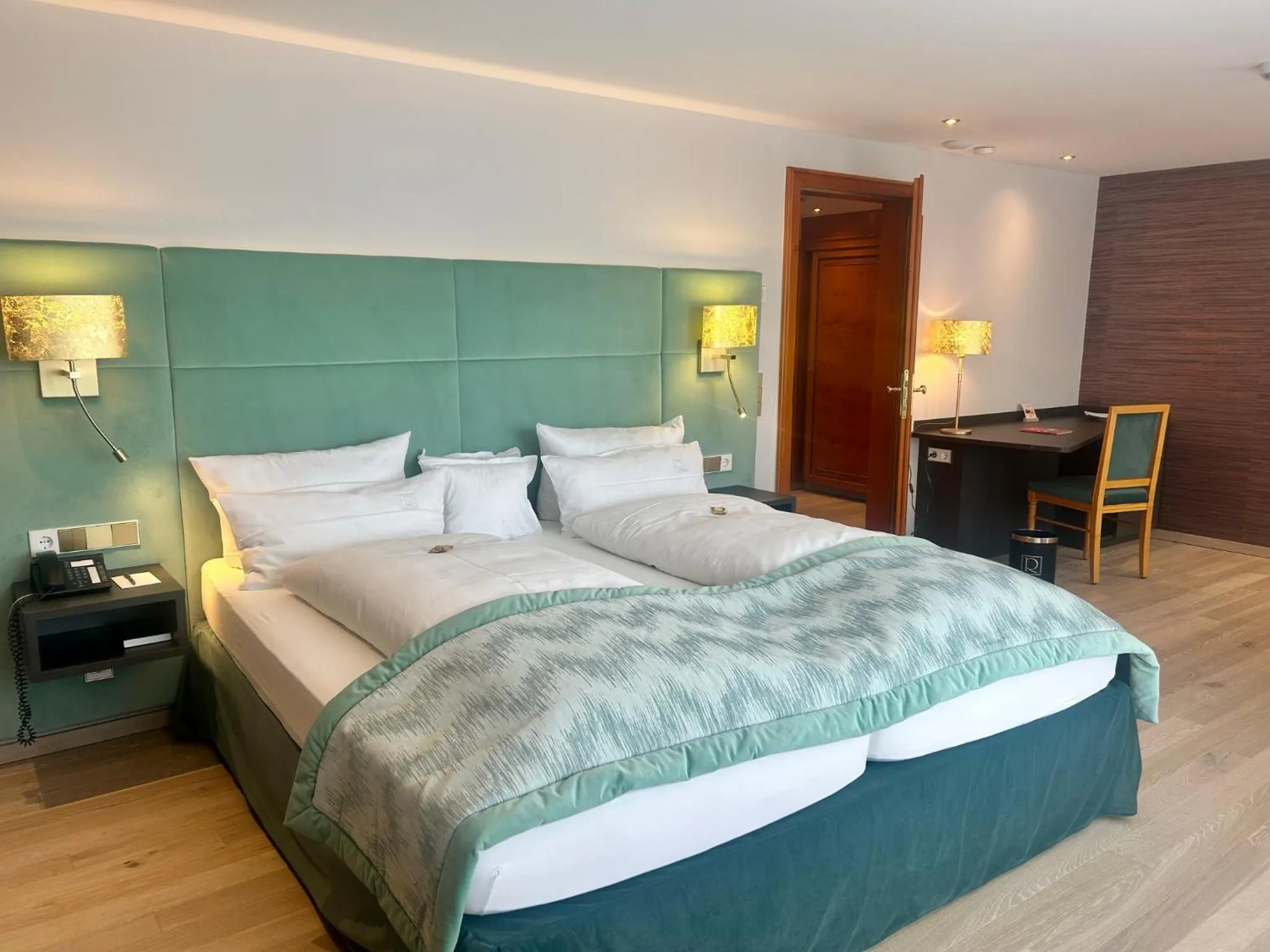 Bed in Hotel Reppert