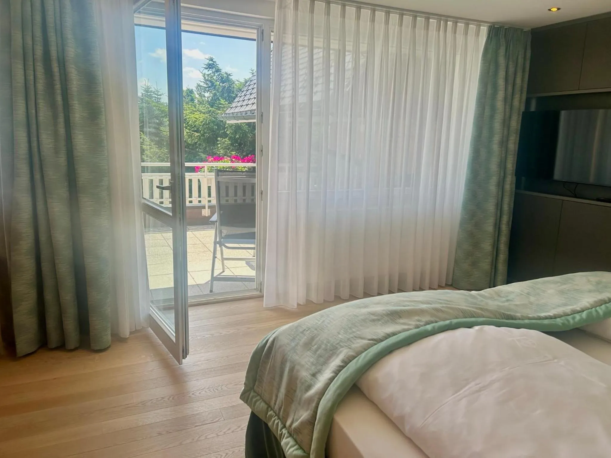 Bed in Hotel Reppert