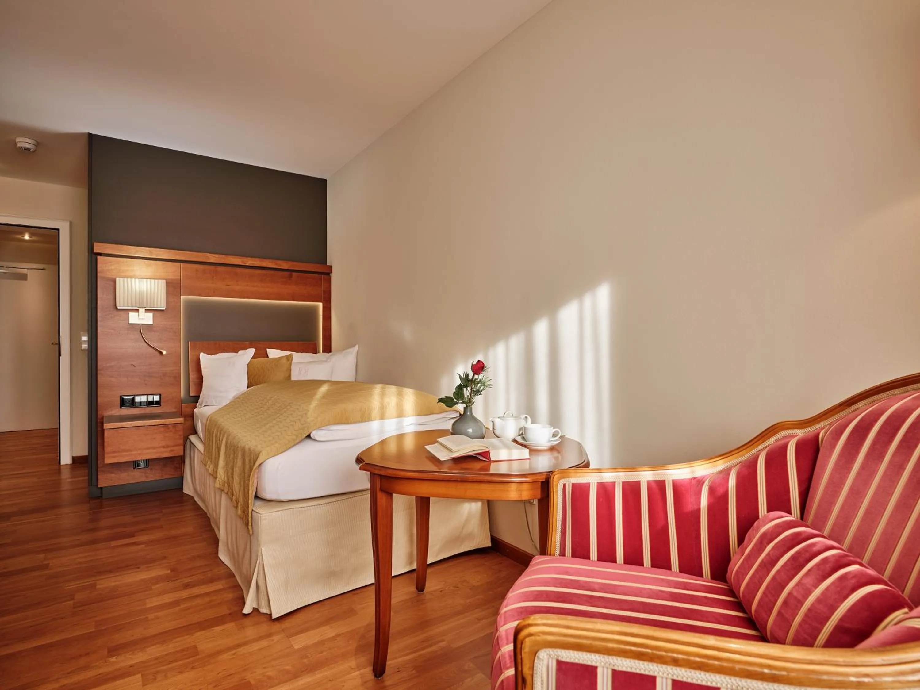 Bed in Hotel Reppert