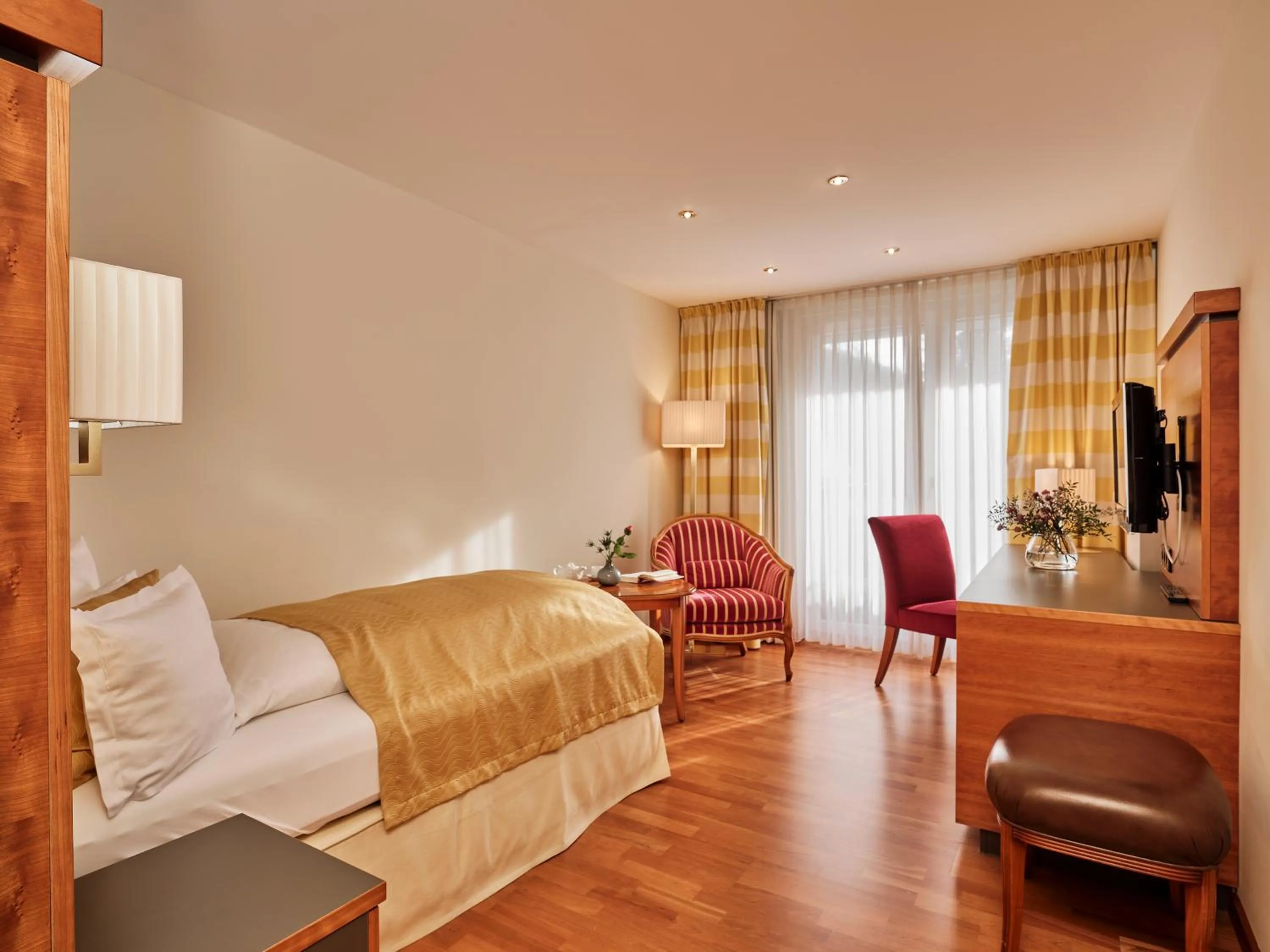 Bed in Hotel Reppert