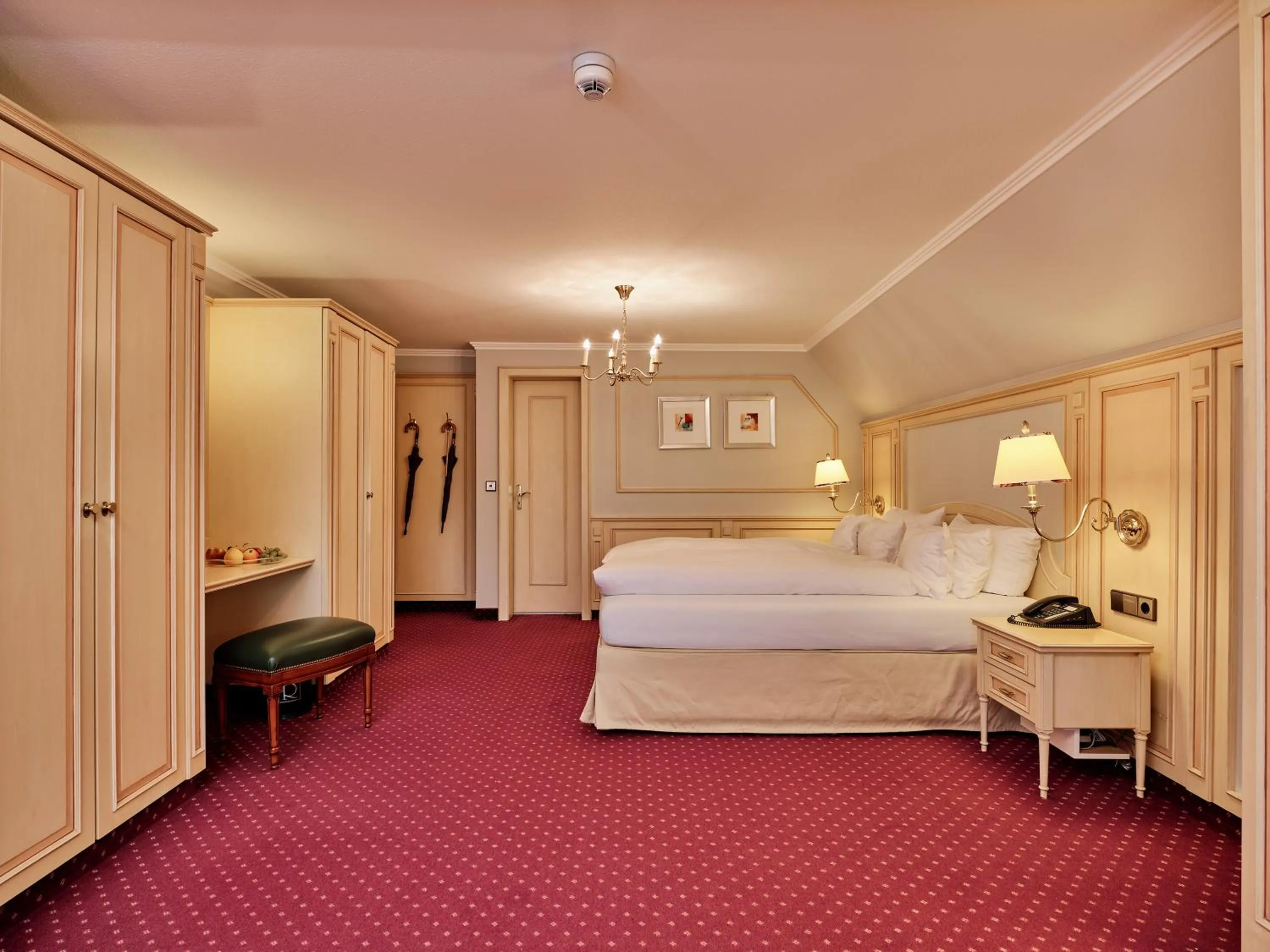 Bed in Hotel Reppert