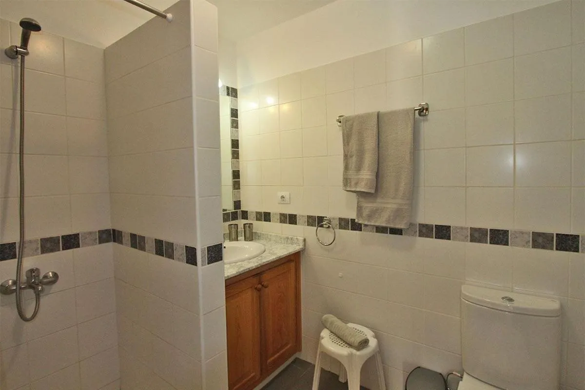 Toilet in Bungalow Moijama el Drago