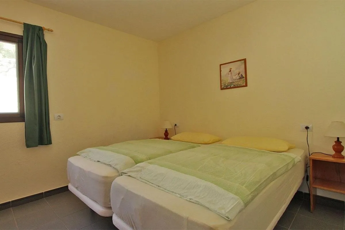 Bedroom, Bed in Bungalow Moijama el Drago