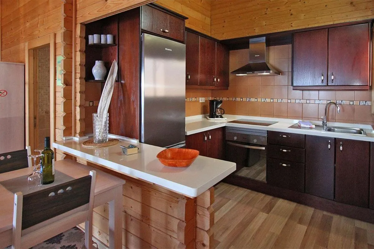 Kitchen or kitchenette in Bungalow Moijama el Drago