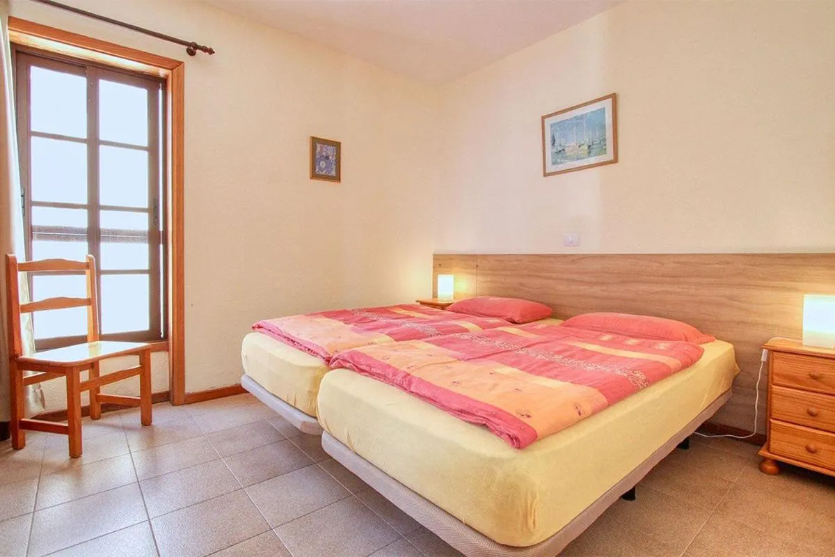 Bed in Bungalow Moijama el Drago