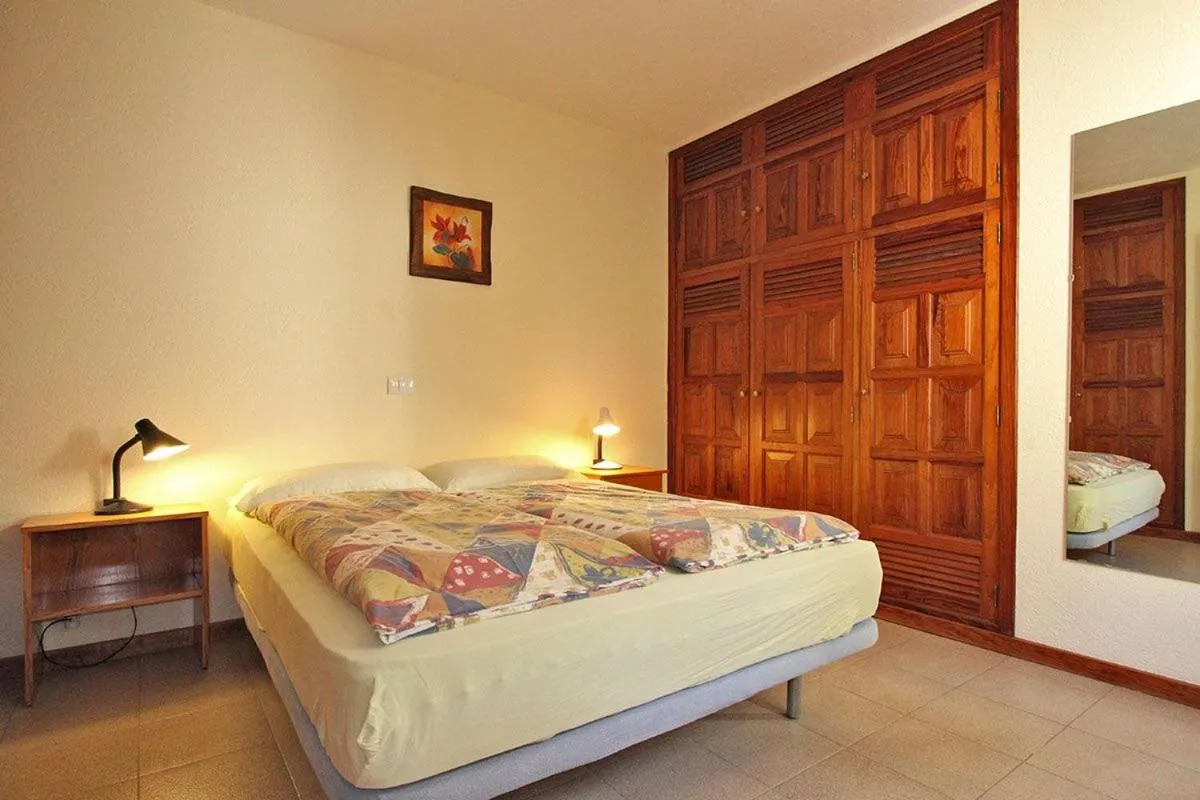 Bed in Bungalow Moijama el Drago
