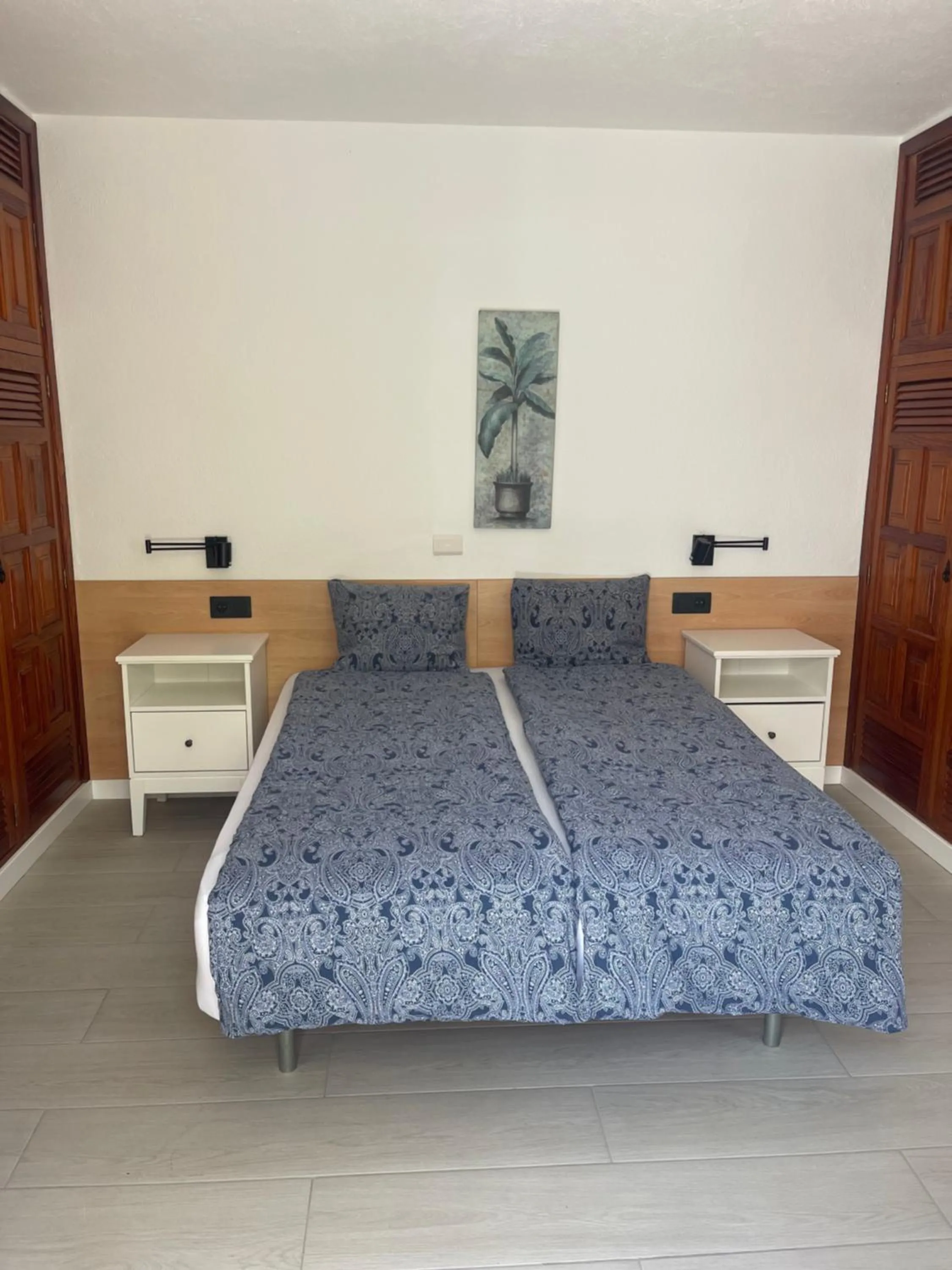 Bed in Bungalow Moijama el Drago