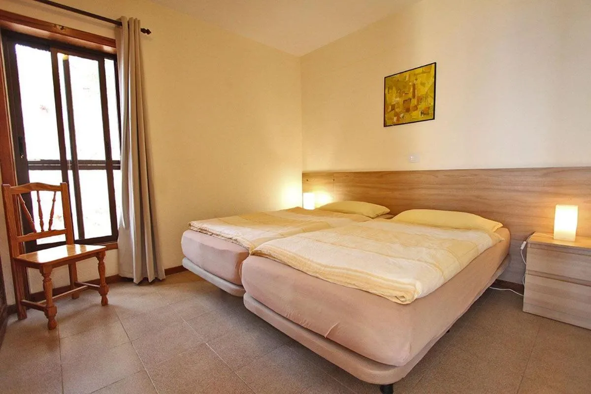 Bed in Bungalow Moijama el Drago