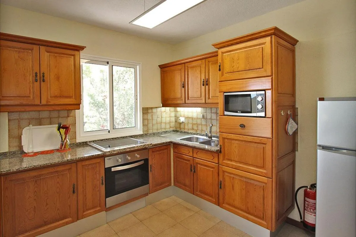 Kitchen or kitchenette in Bungalow Moijama el Drago