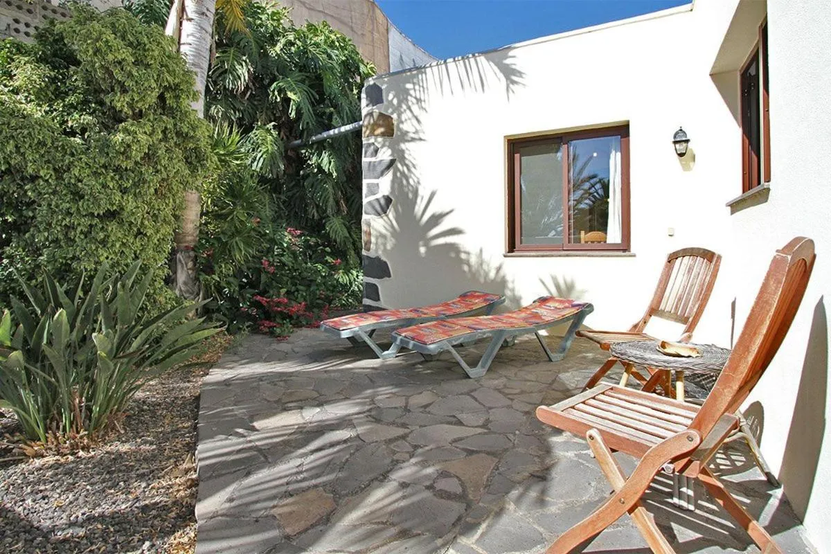 Patio in Bungalow Moijama el Drago