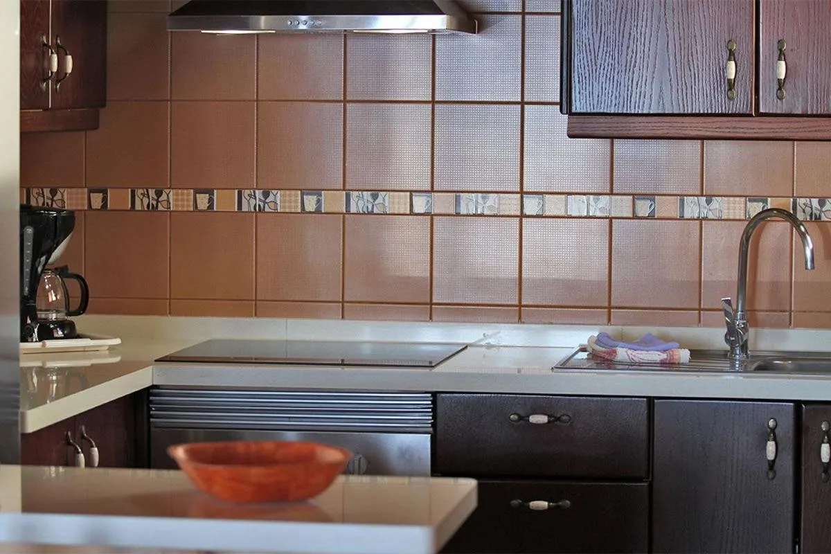 Kitchen or kitchenette in Bungalow Moijama el Drago