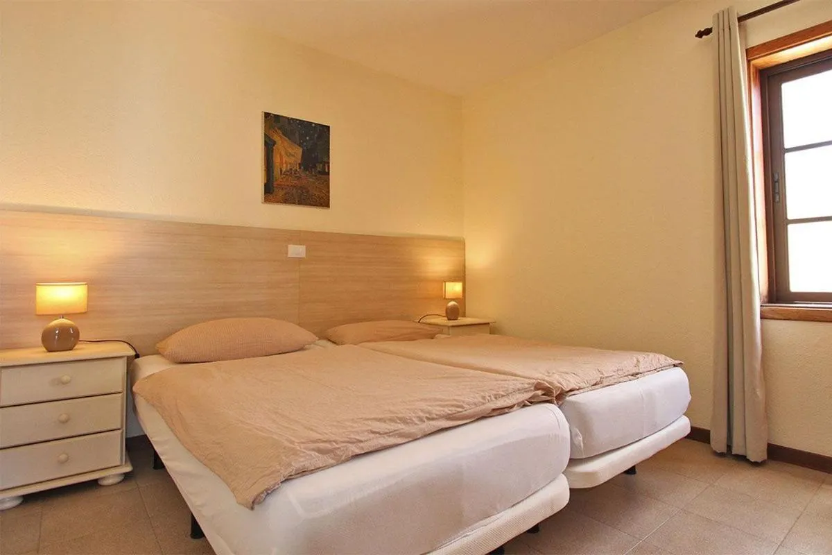 Bedroom, Bed in Bungalow Moijama el Drago