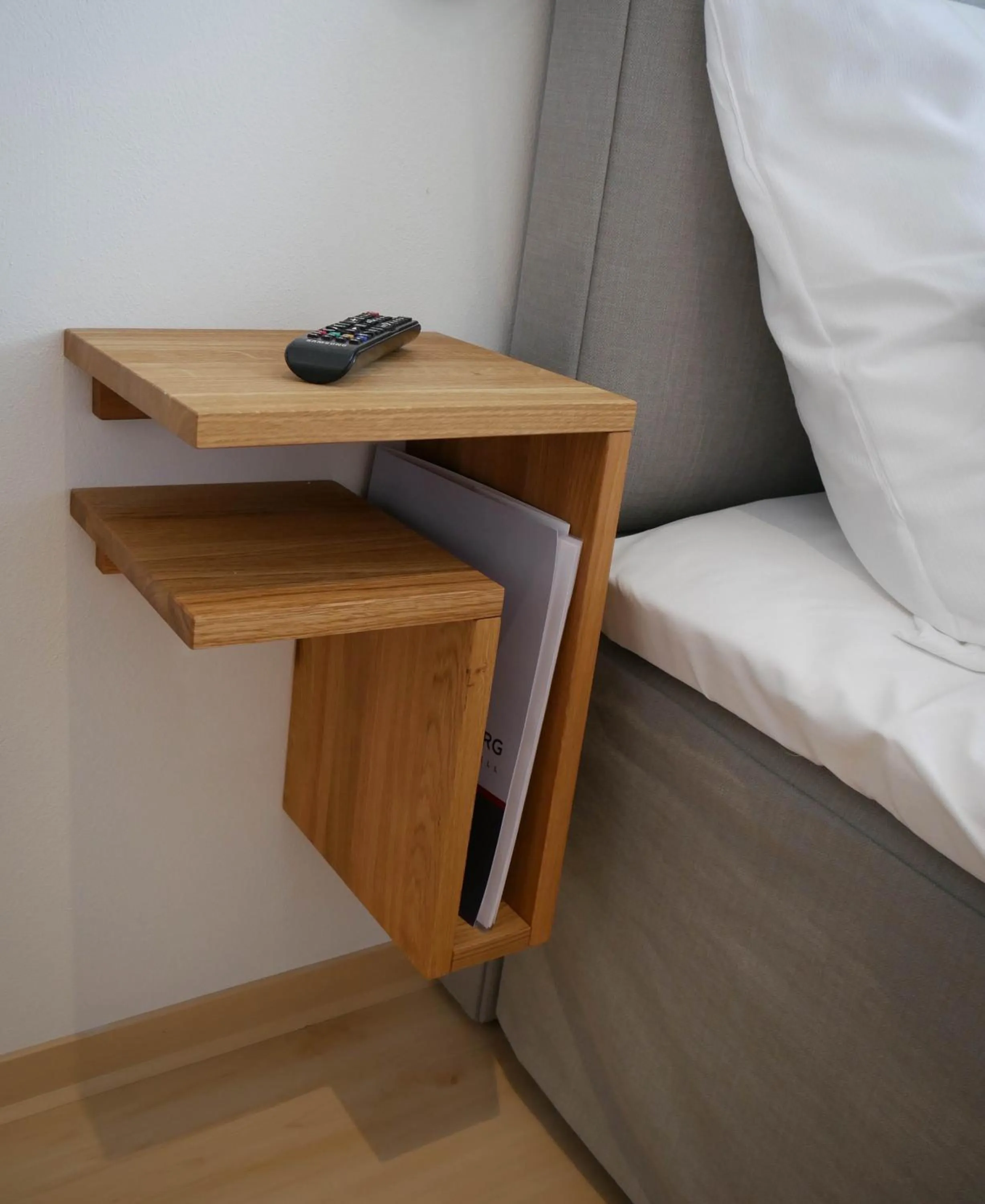 Decorative detail, Bed in Hotel am Engelberg