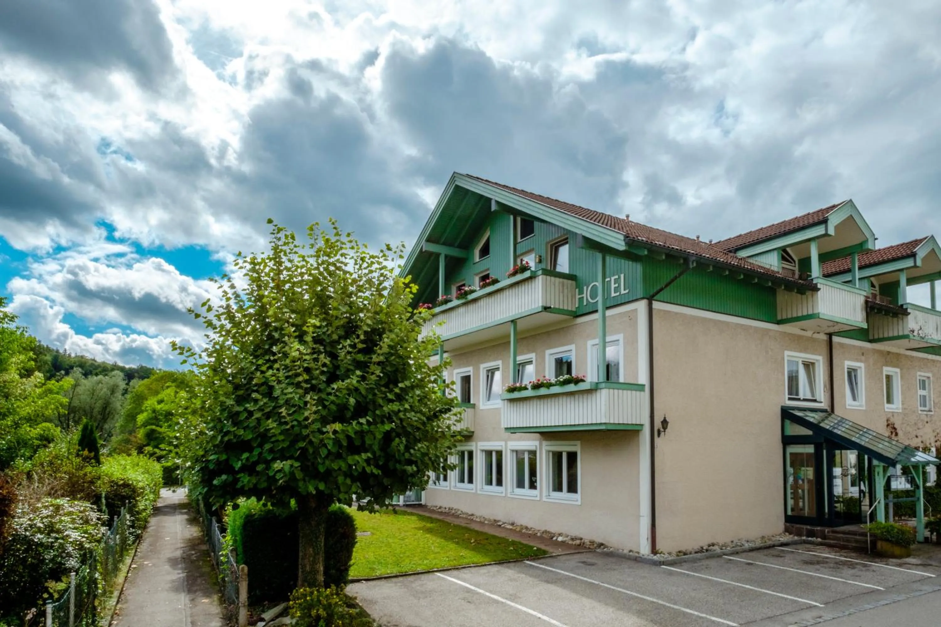 Property building in Gartenhotel Salzach