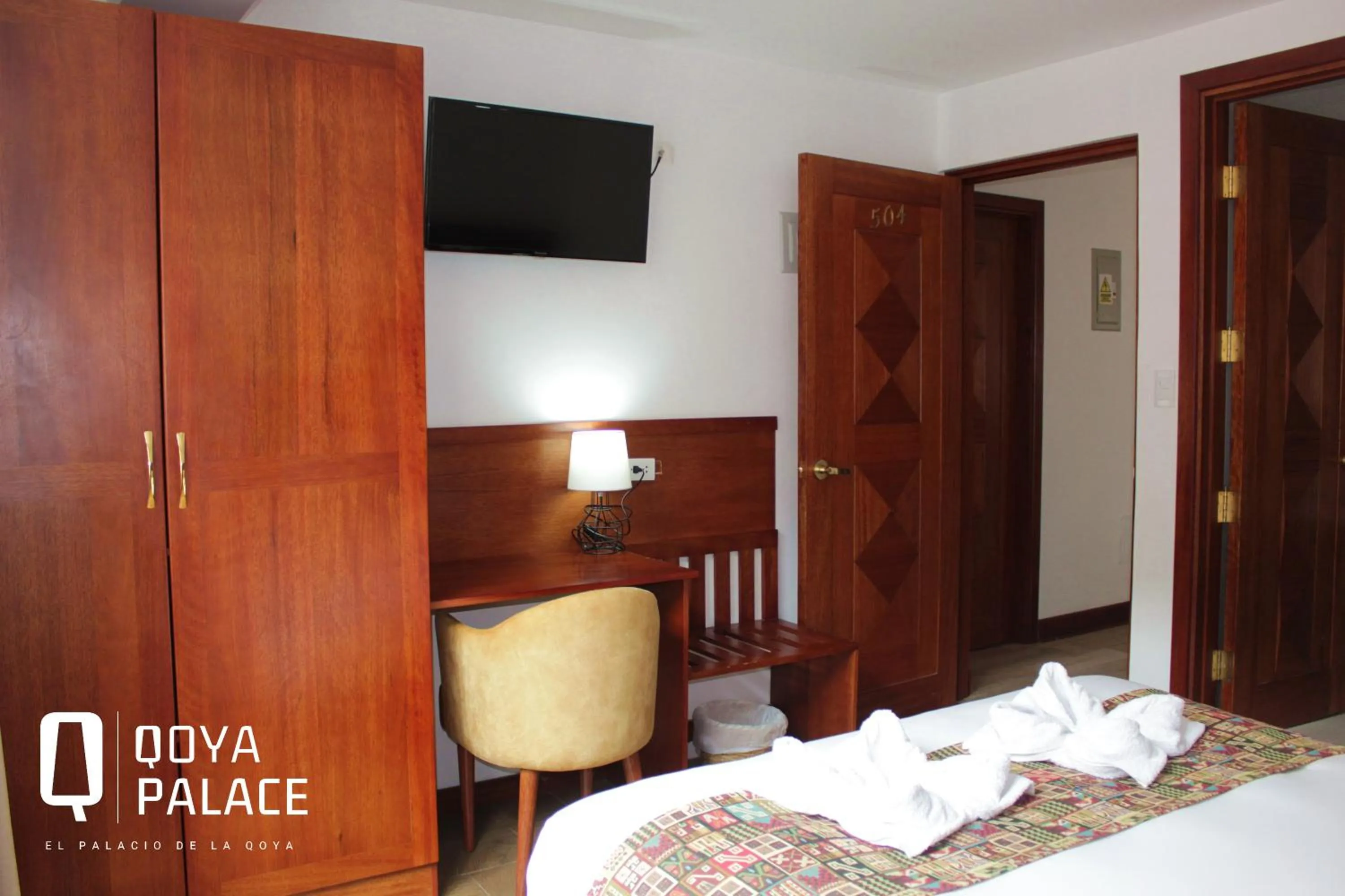 Bedroom, Bed in Hotel Qoya Palace - Machupicchu