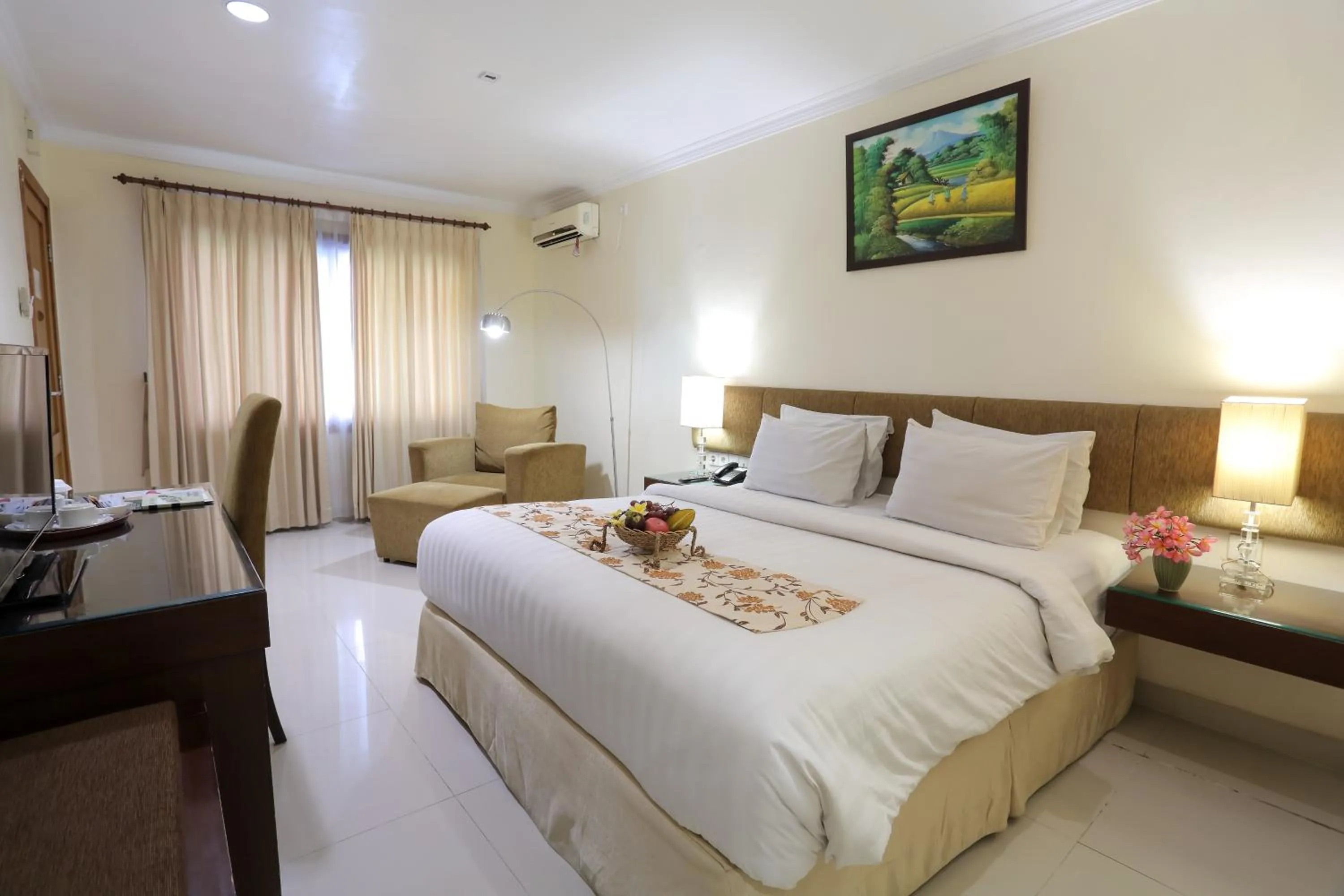 Bedroom, Bed in Country Heritage Hotel