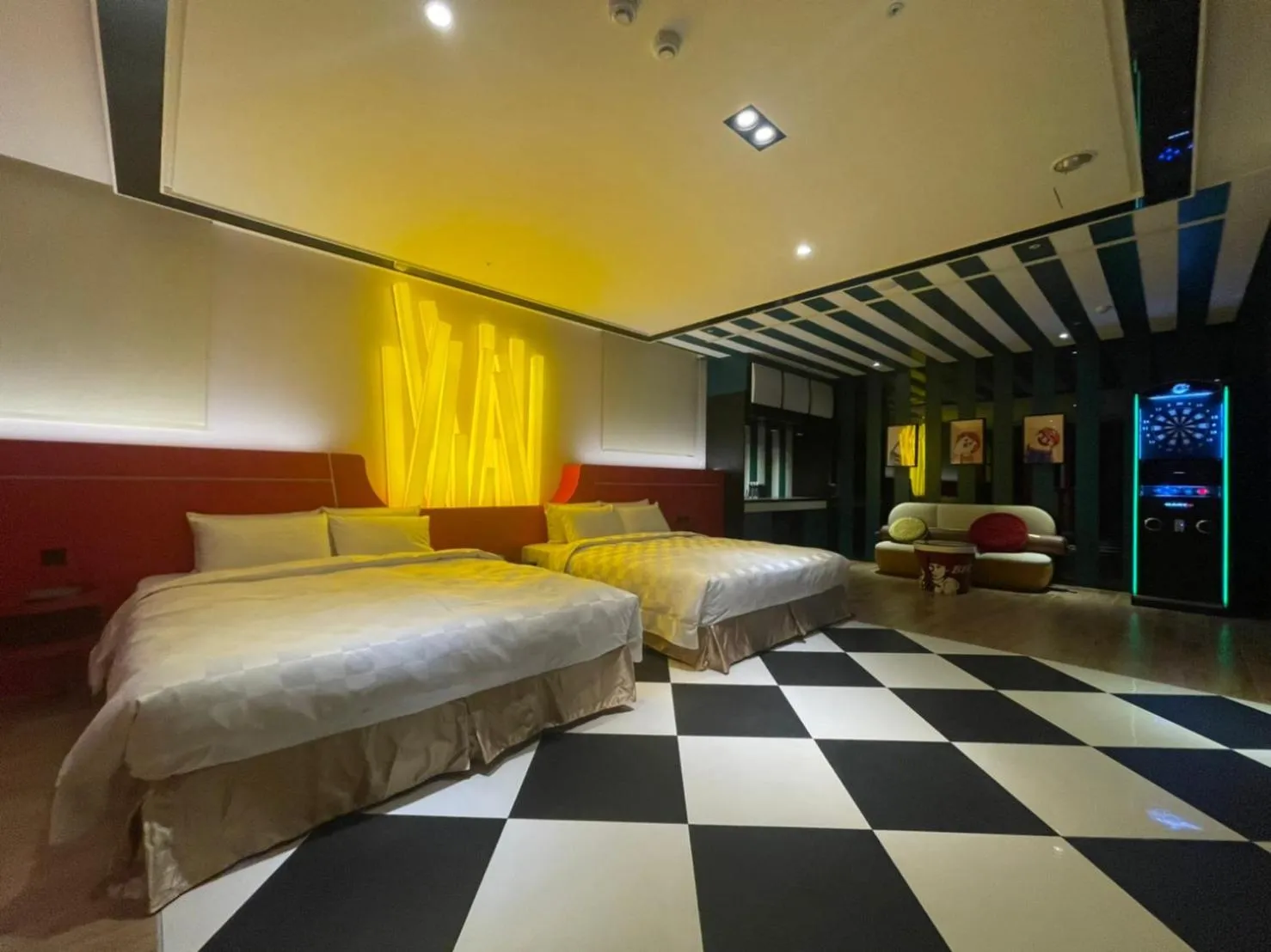 Photo of the whole room in Motel Lin