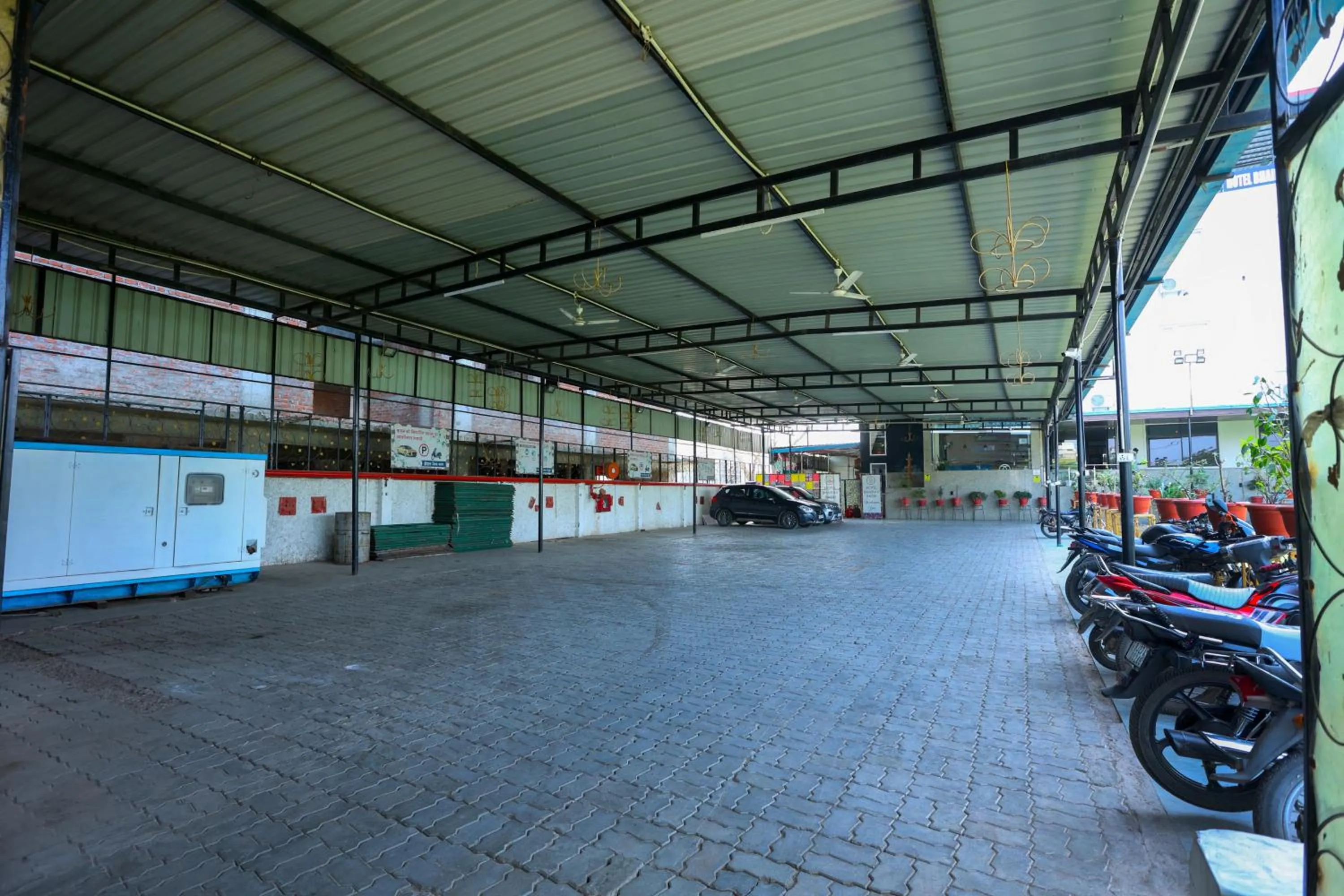 Parking in Hotel Bhairav Bagh with Swimming Pool