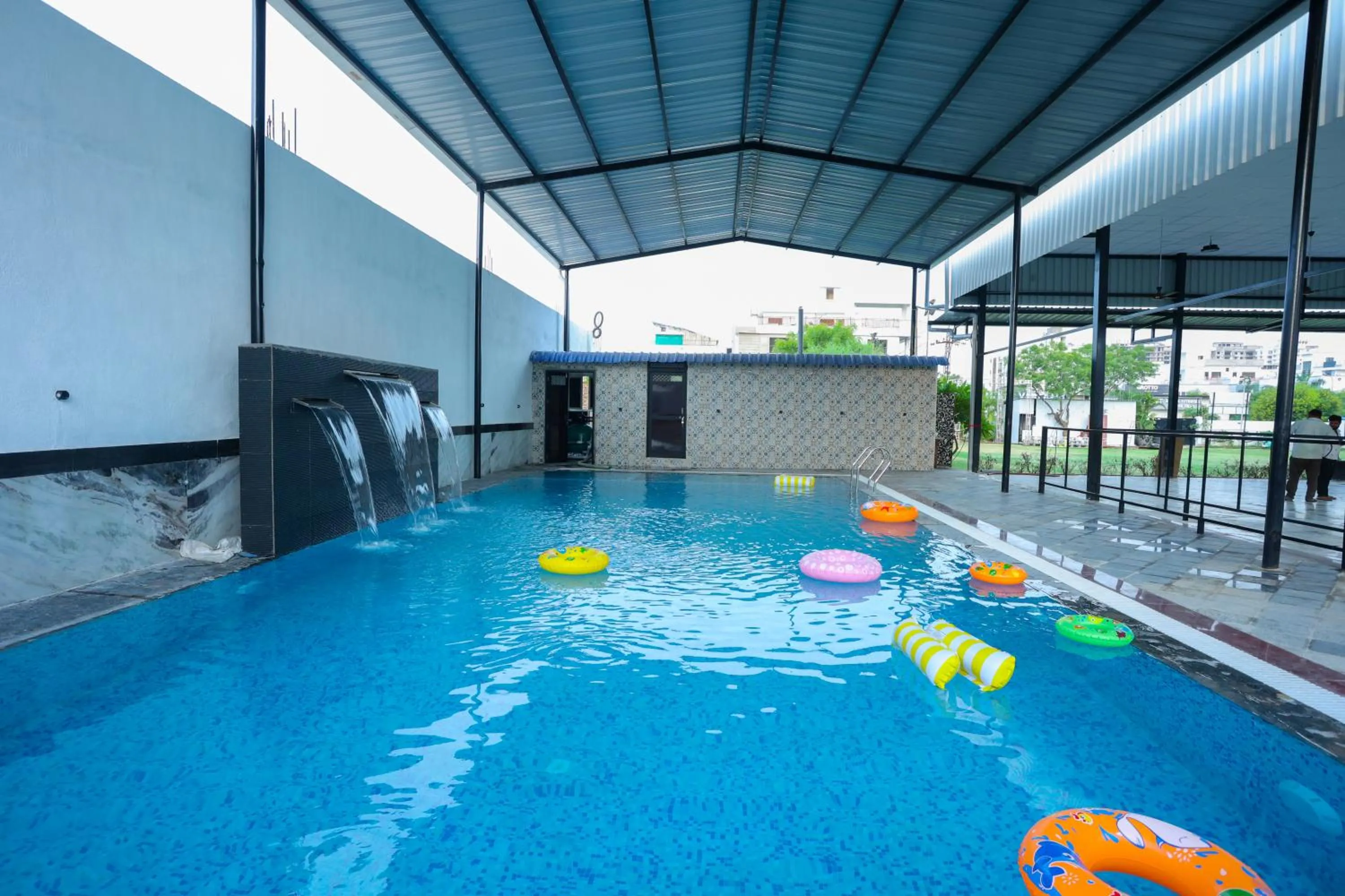 Swimming pool in Hotel Bhairav Bagh with Swimming Pool