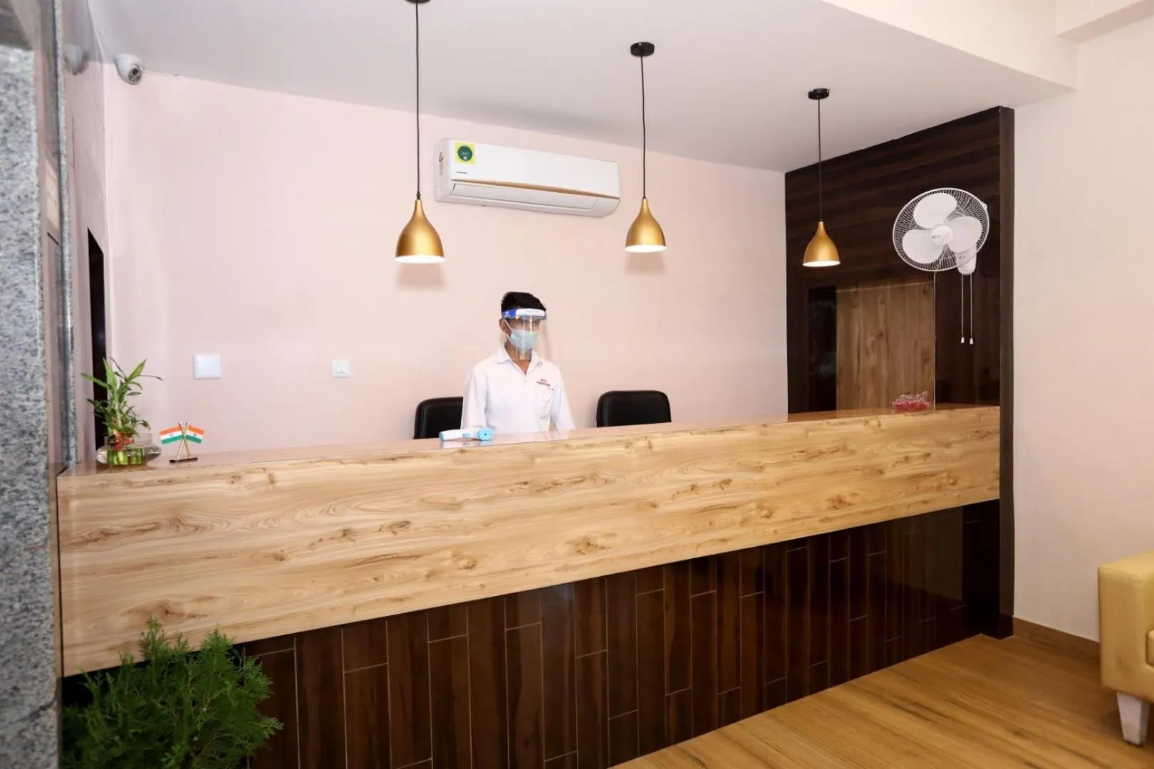 Staff in Hotel Bhairav Bagh with Swimming Pool