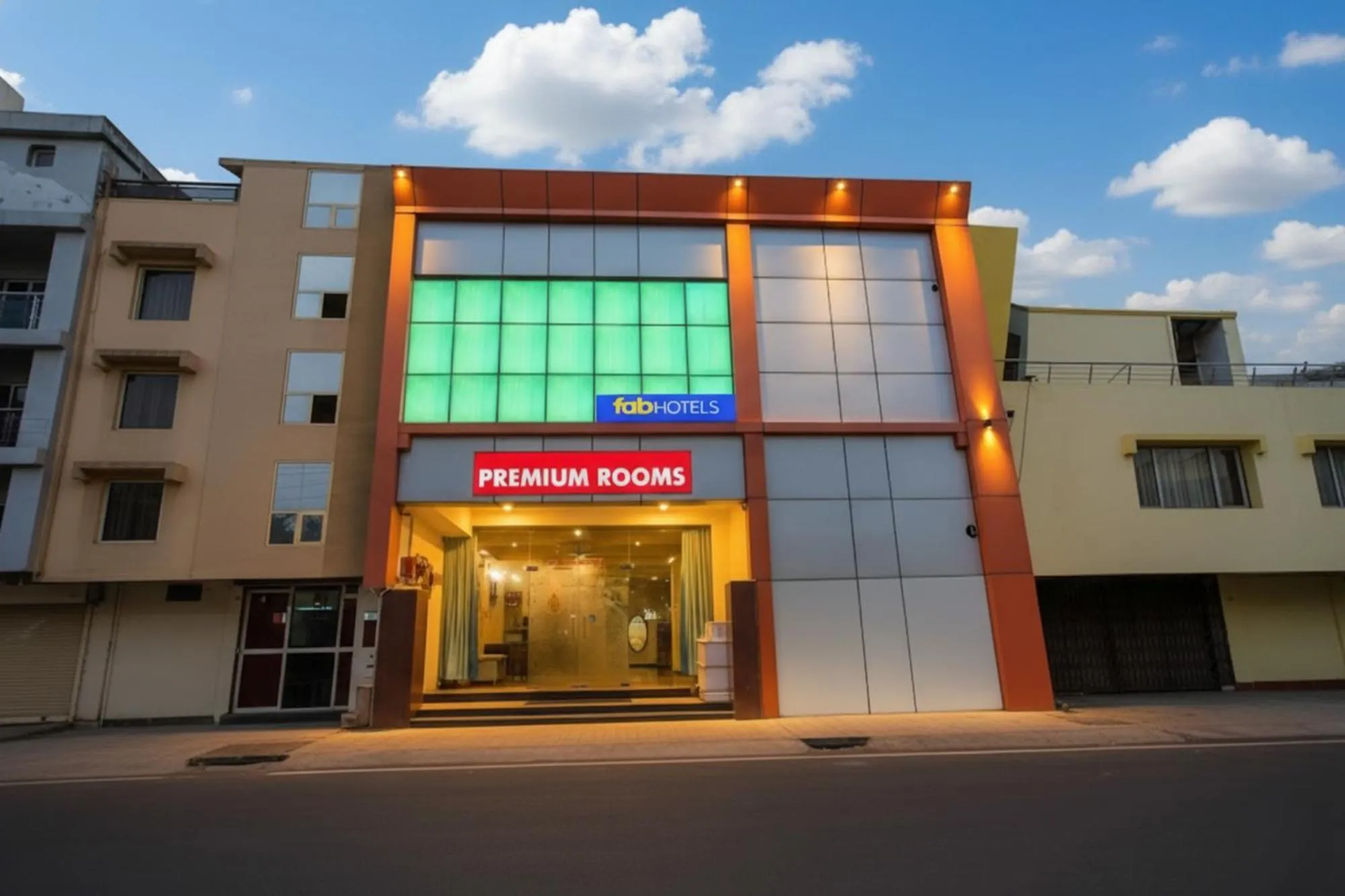 Property building in FabHotel Premium Rooms