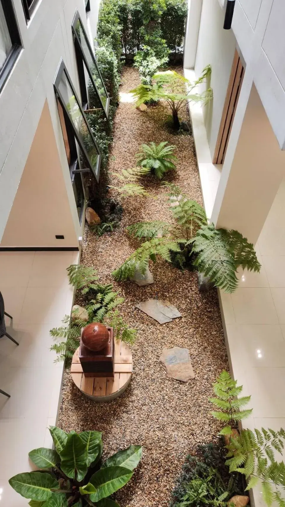 Inner courtyard view in Hi Chiangmai Hotel Inner courtyard view in Hi Chiangmai Hotel