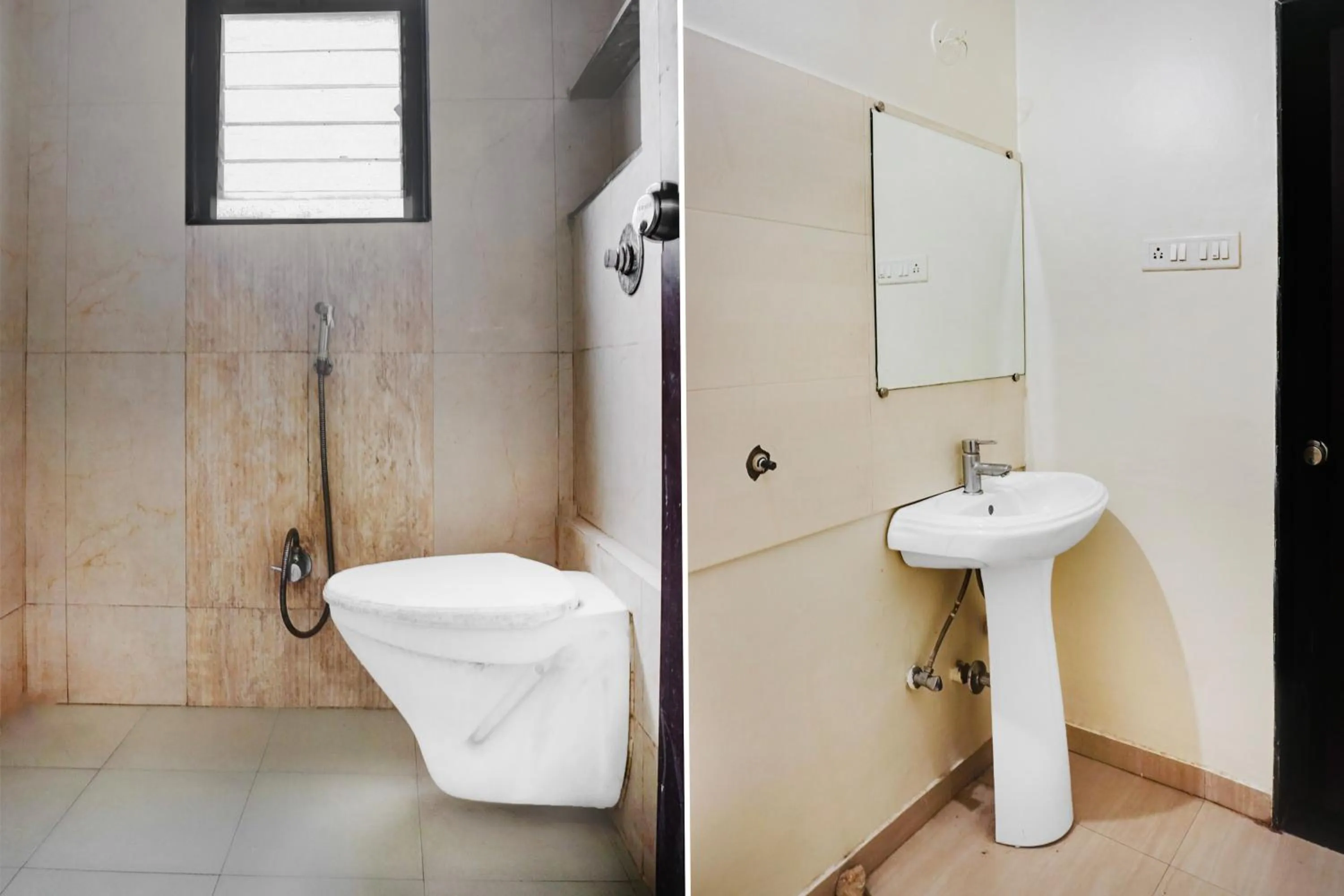 Bathroom in Super Collection O Aundh formerly MV Galaxy