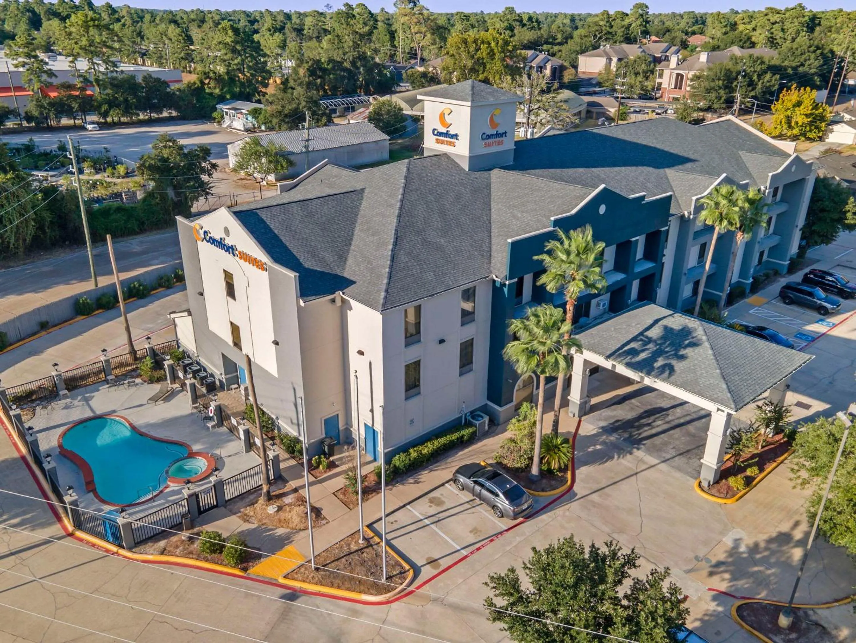 Property building in Comfort Suites Houston NW - Vintage Park