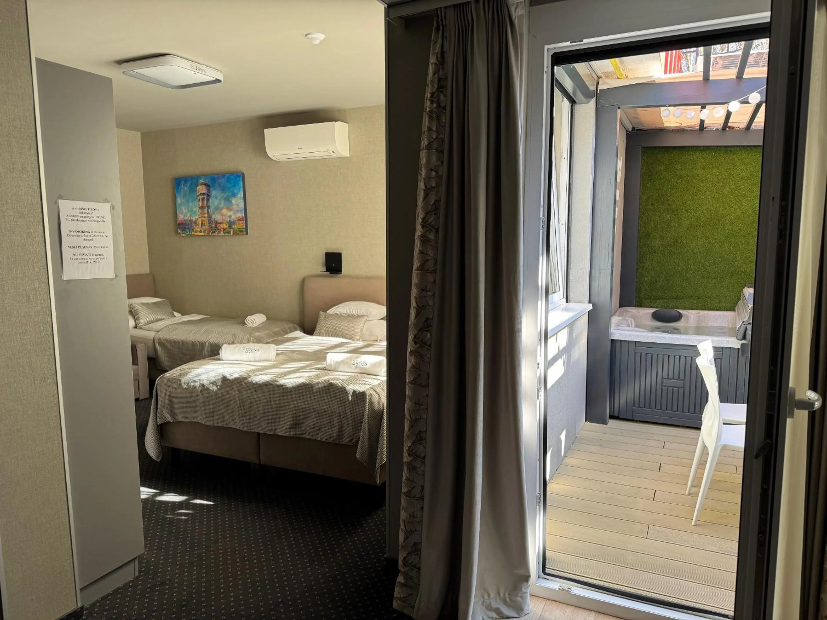 Photo of the whole room, Bed in Arena Deluxe & Spa