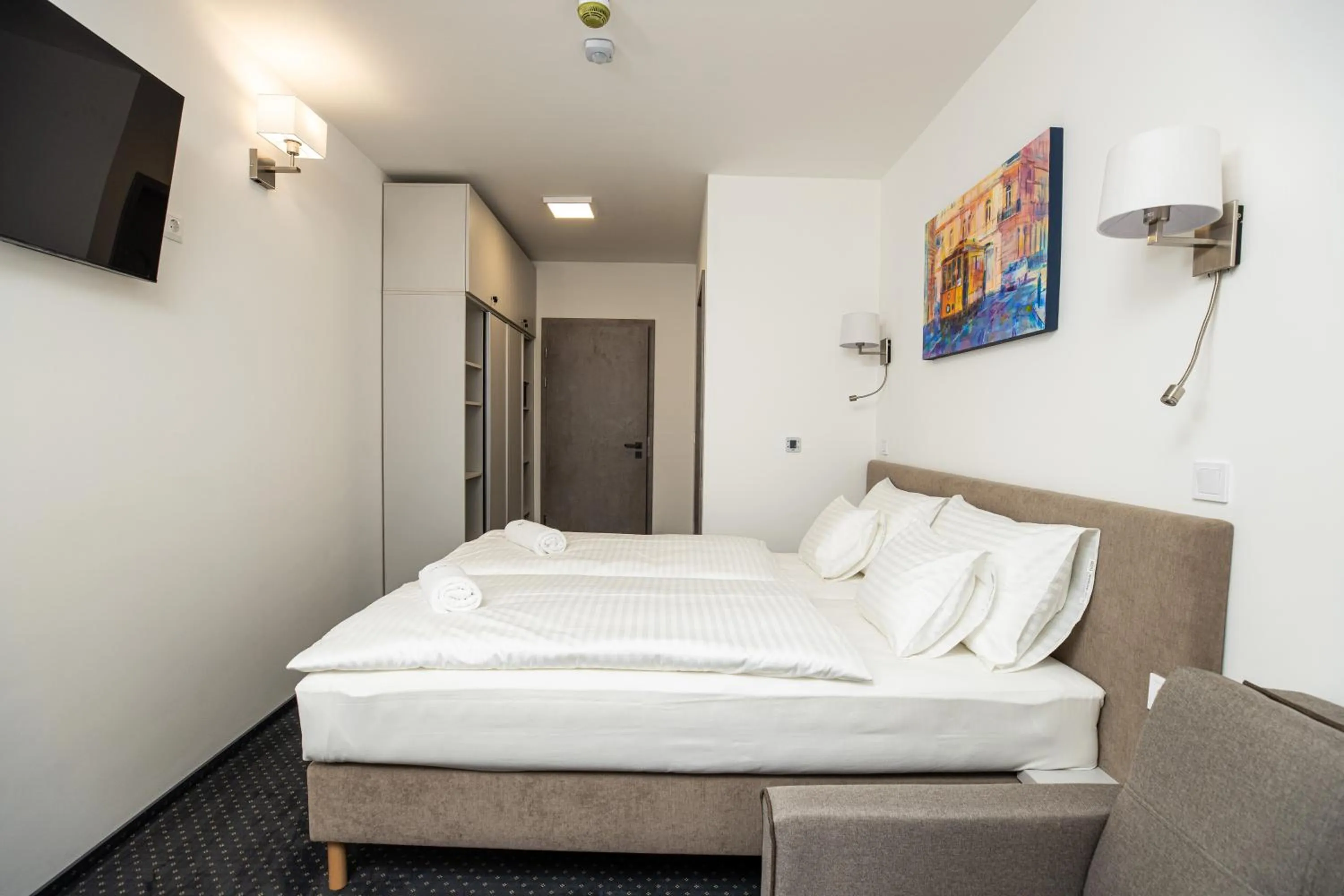 Bed in Arena Deluxe & Spa