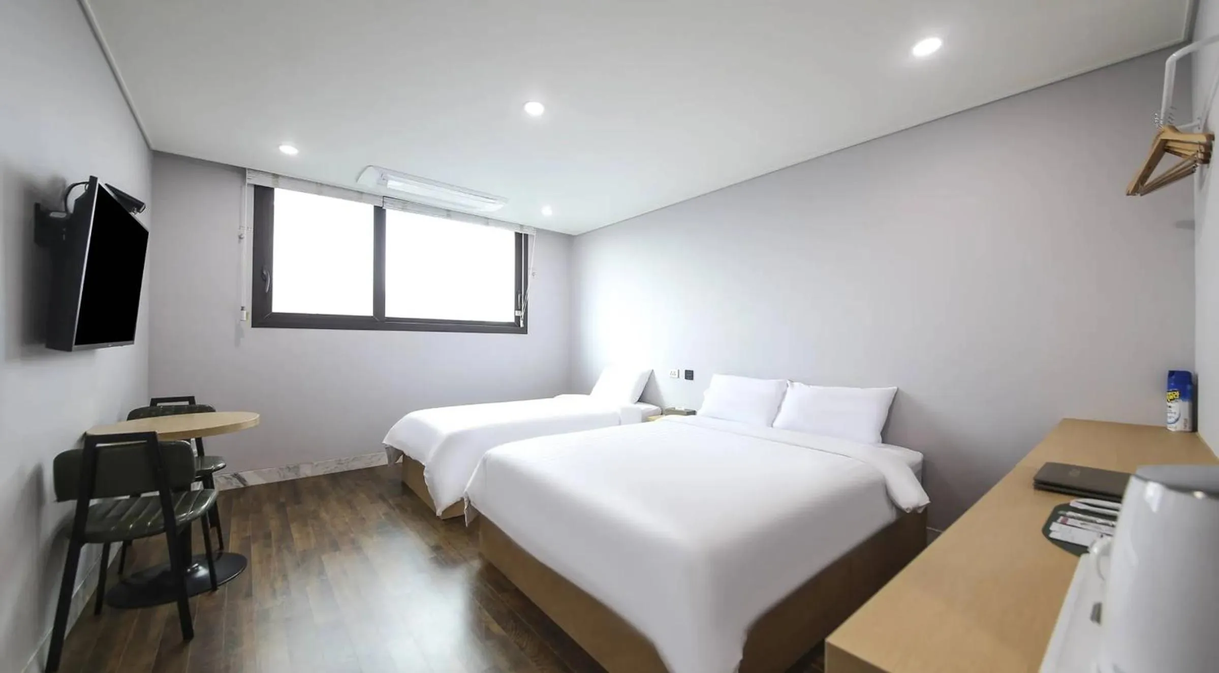 Bed in Aroomi Hotel Hyupjae